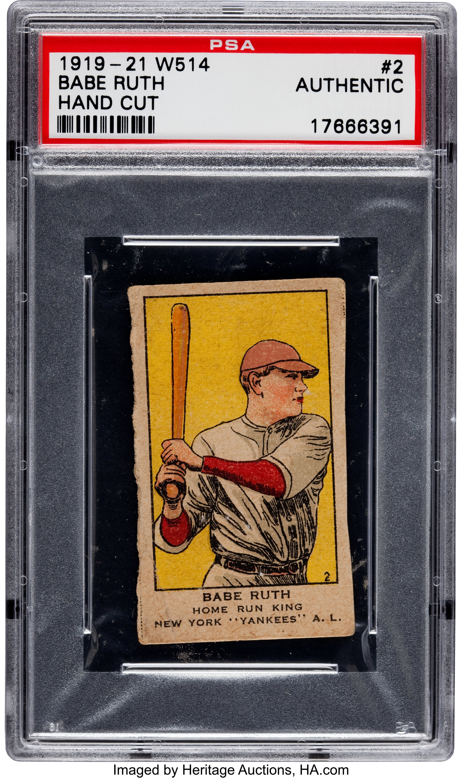 Sports Card Frame for YOUR PSA Babe Ruth Card (INCLUDES PHOTO) —