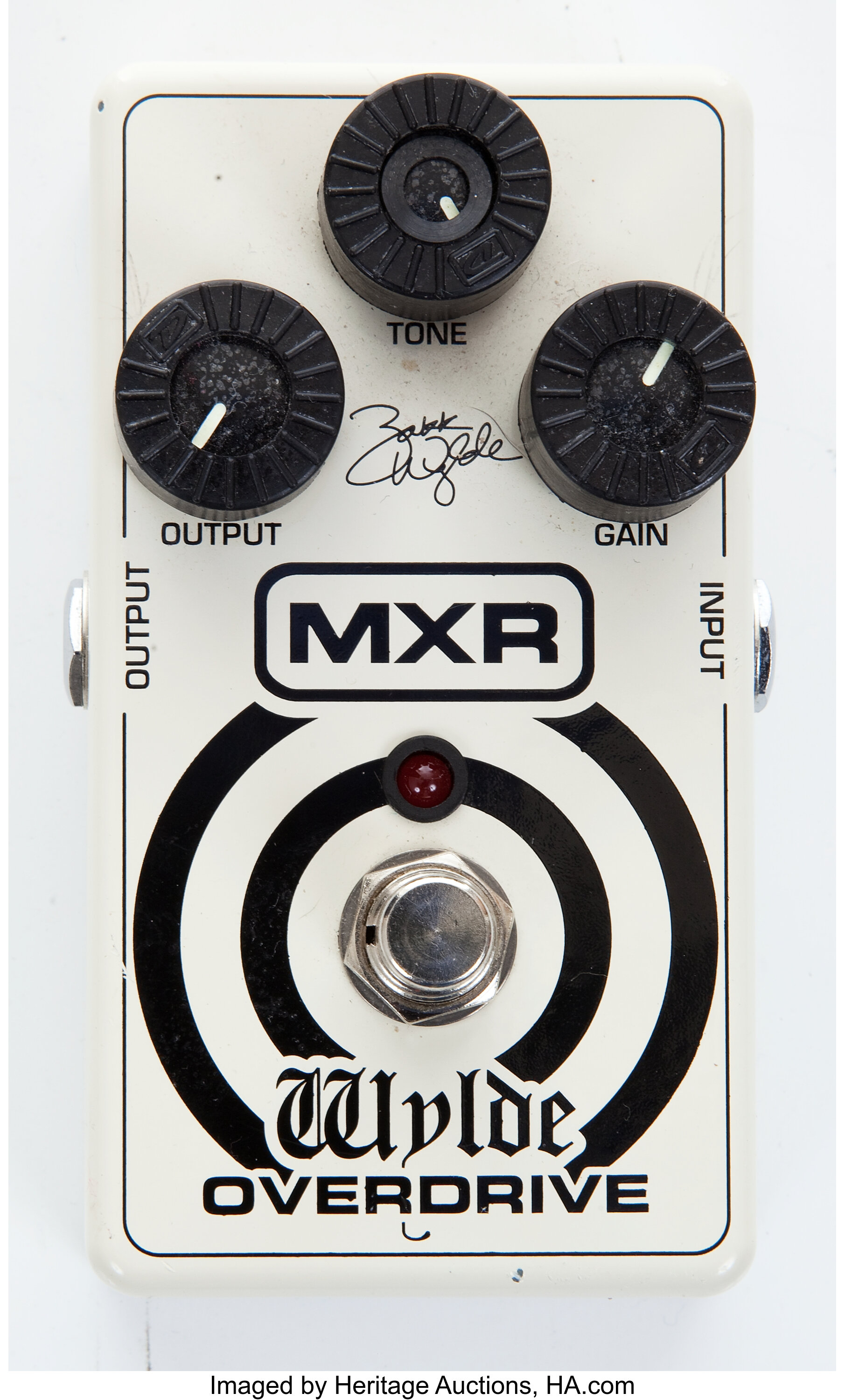 2004 Jim Dunlop MXR ZW-44 Zakk Wylde Overdrive Pedal Serial# | Lot