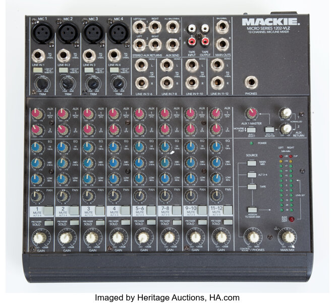 Mackie MicroSeries 1202-VLZ 12 Channel High-Headroom/Low-Noise