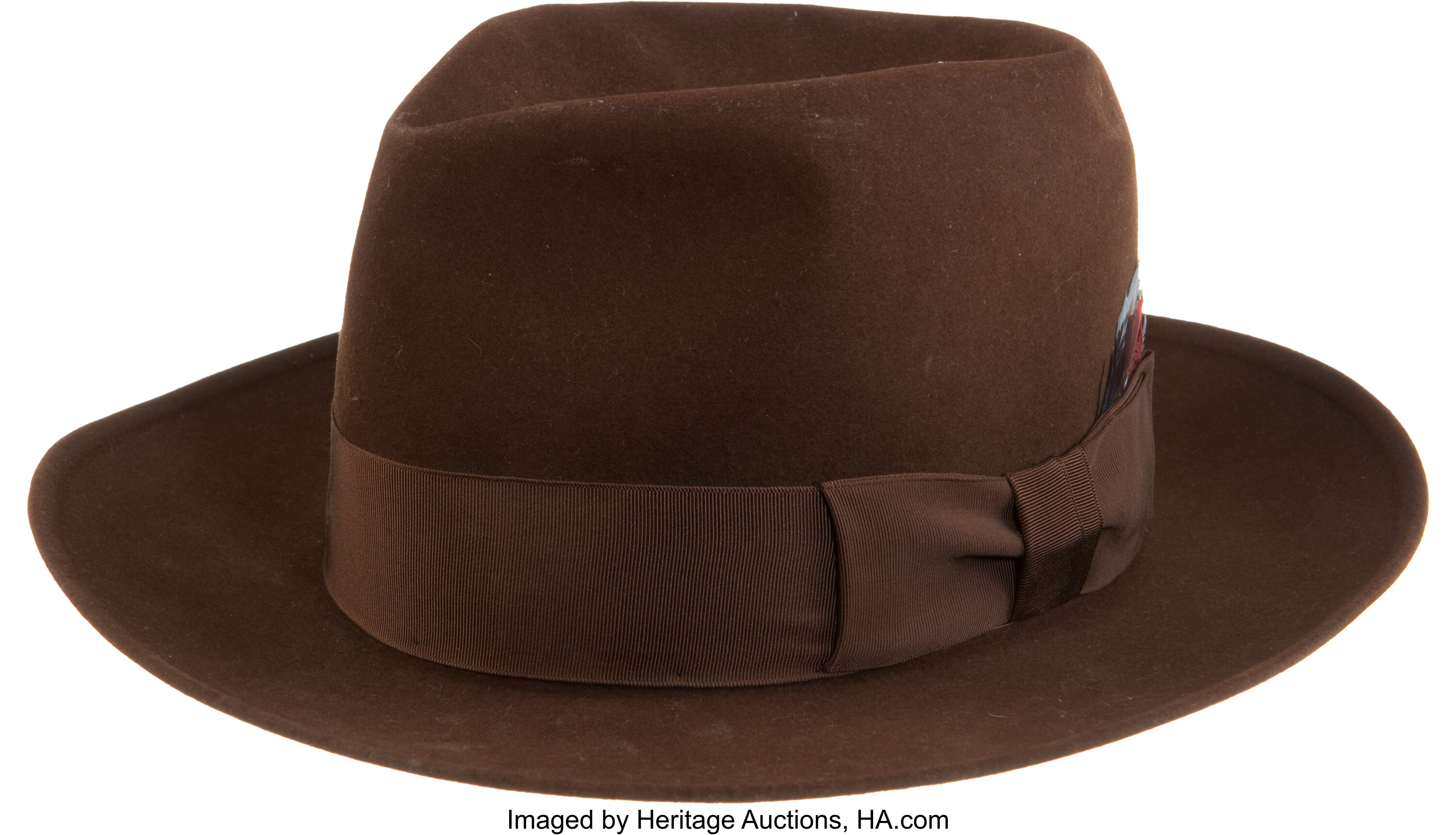 At Auction: BASEBALL LEGEND TY COBB SIGNED FEDORA HAT