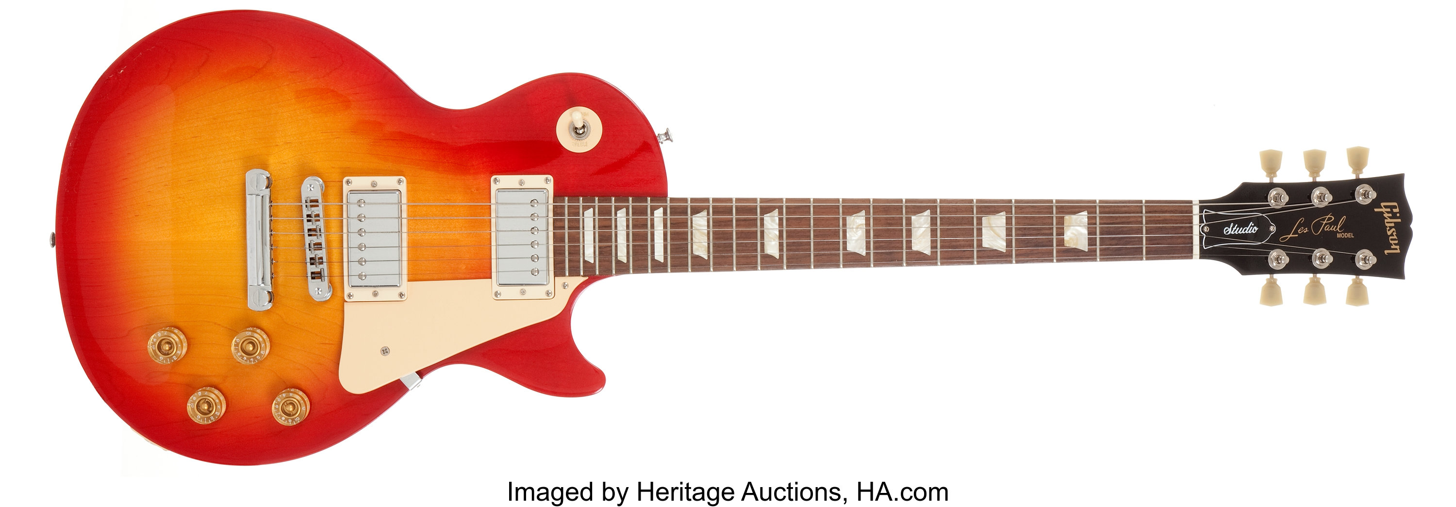 2006 Gibson Les Paul Studio Cherry Sunburst Electric Guitar # | Lot #54606  | Heritage Auctions