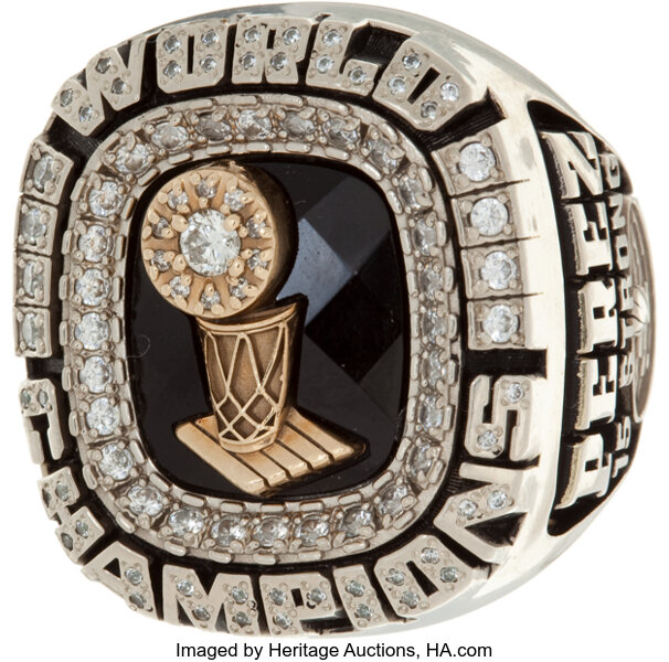 Miami Heat NBA Basketball Championship 3 Ring Set (2006, 2012