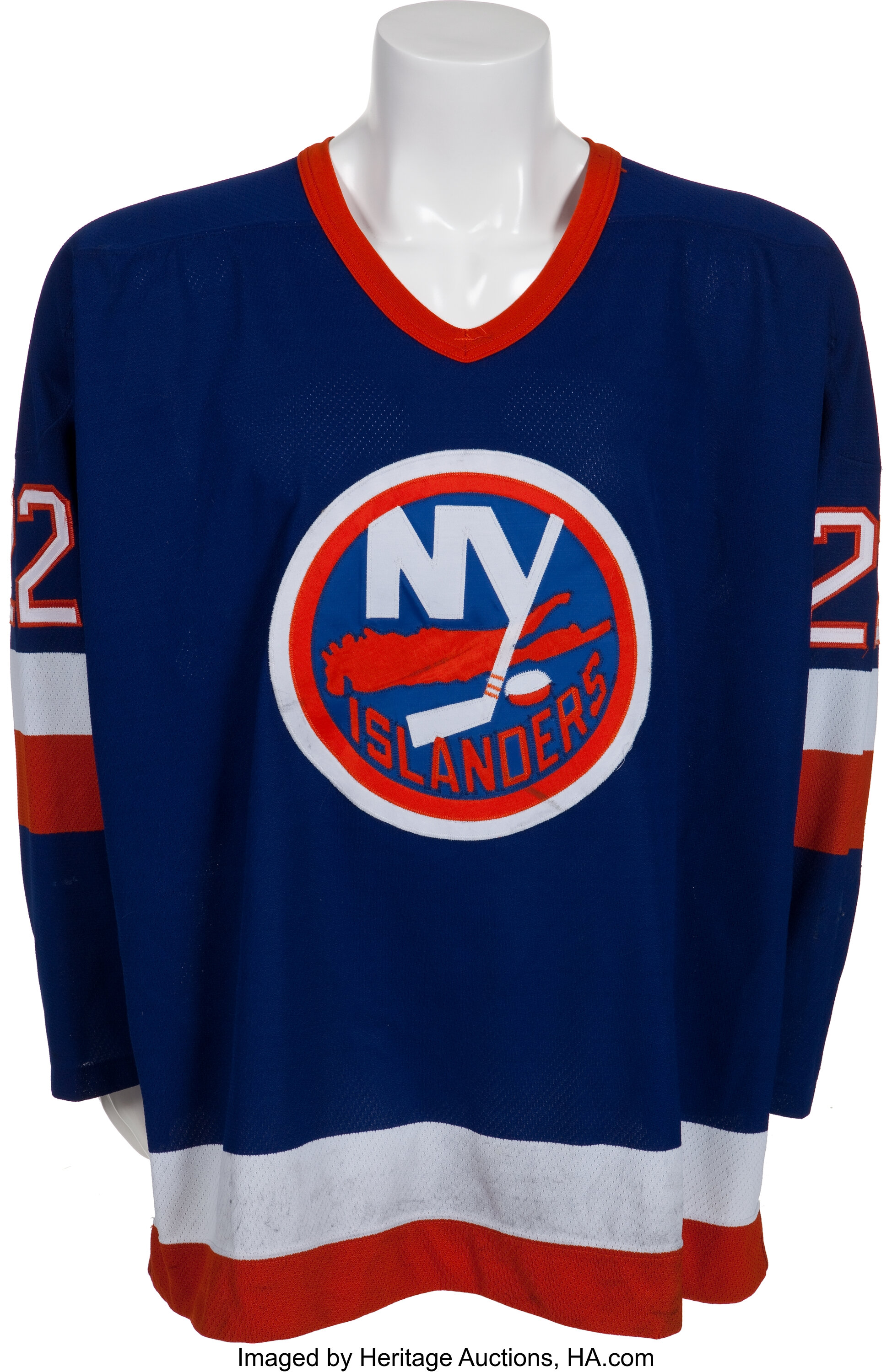 1980's Mike Bossy Game Worn New York Islanders Jersey. Hockey, Lot  #82436