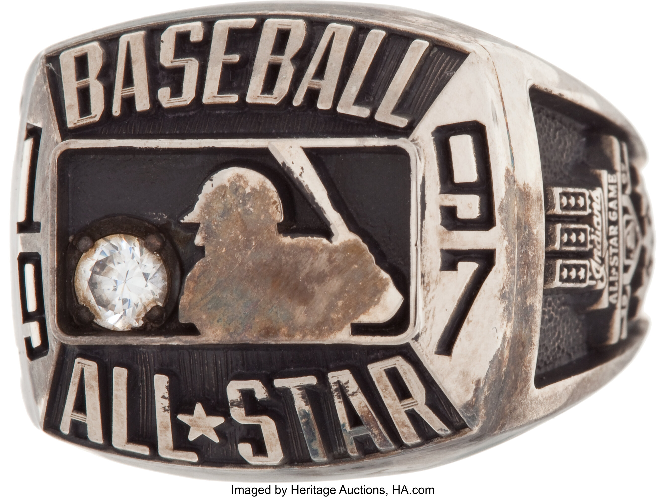 1997 Major League Baseball All-Star Game Ring. Baseball, Lot #81431
