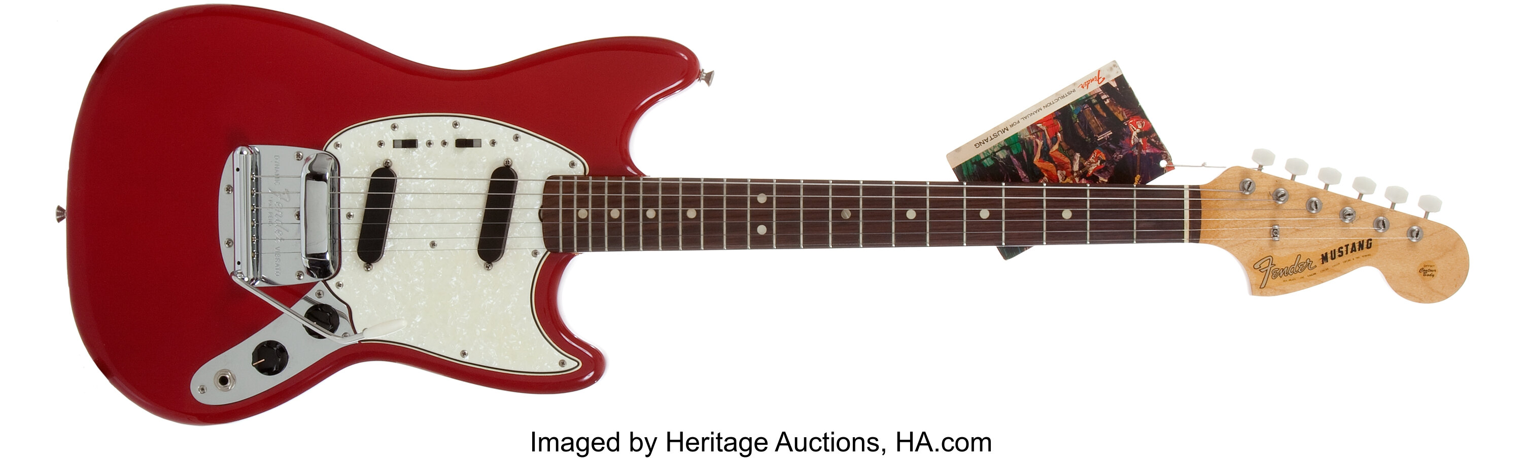 Candy apple clearance red fender mustang