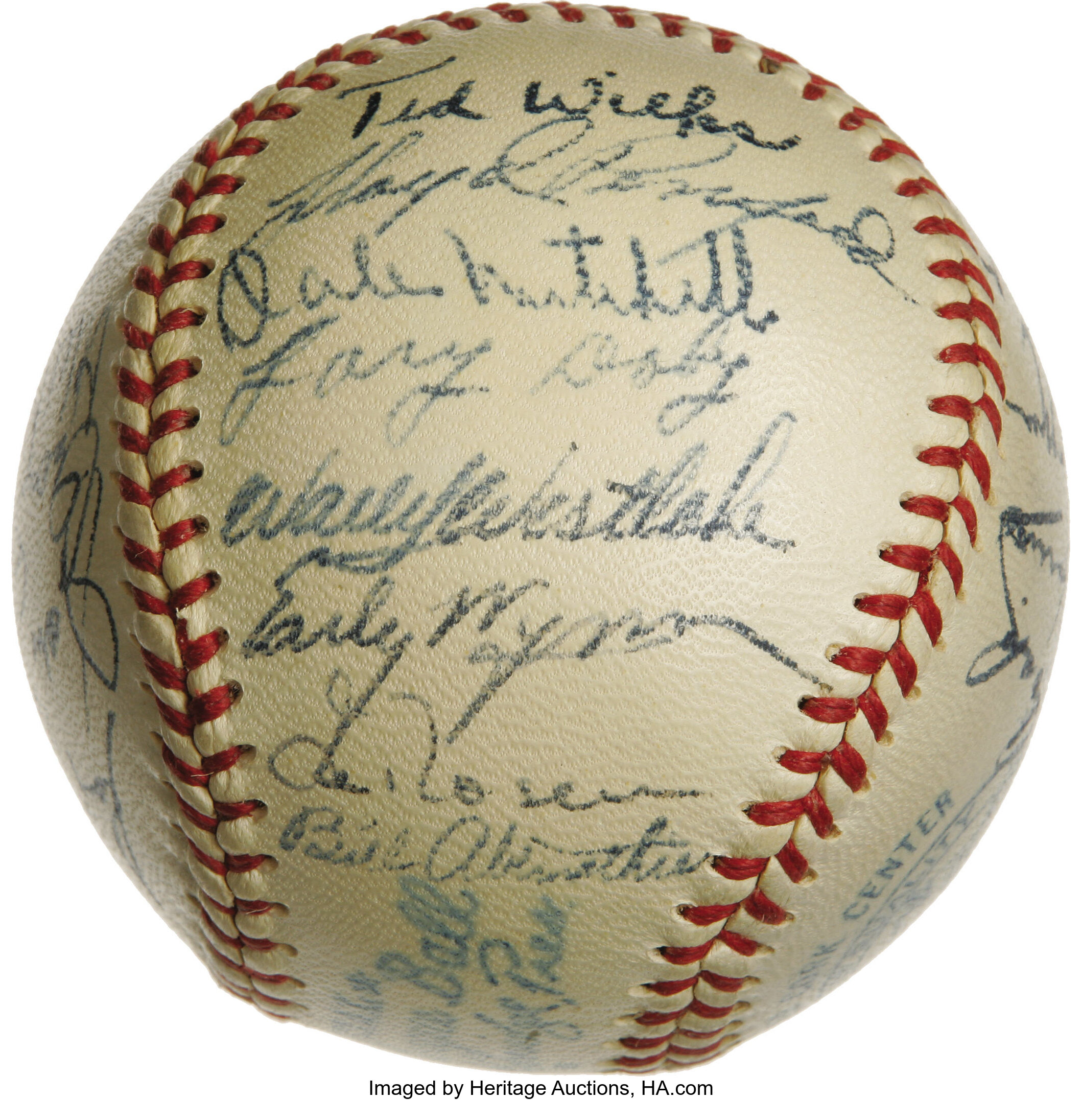 Classic Cleveland baseball memorabilia at auction – baseballs