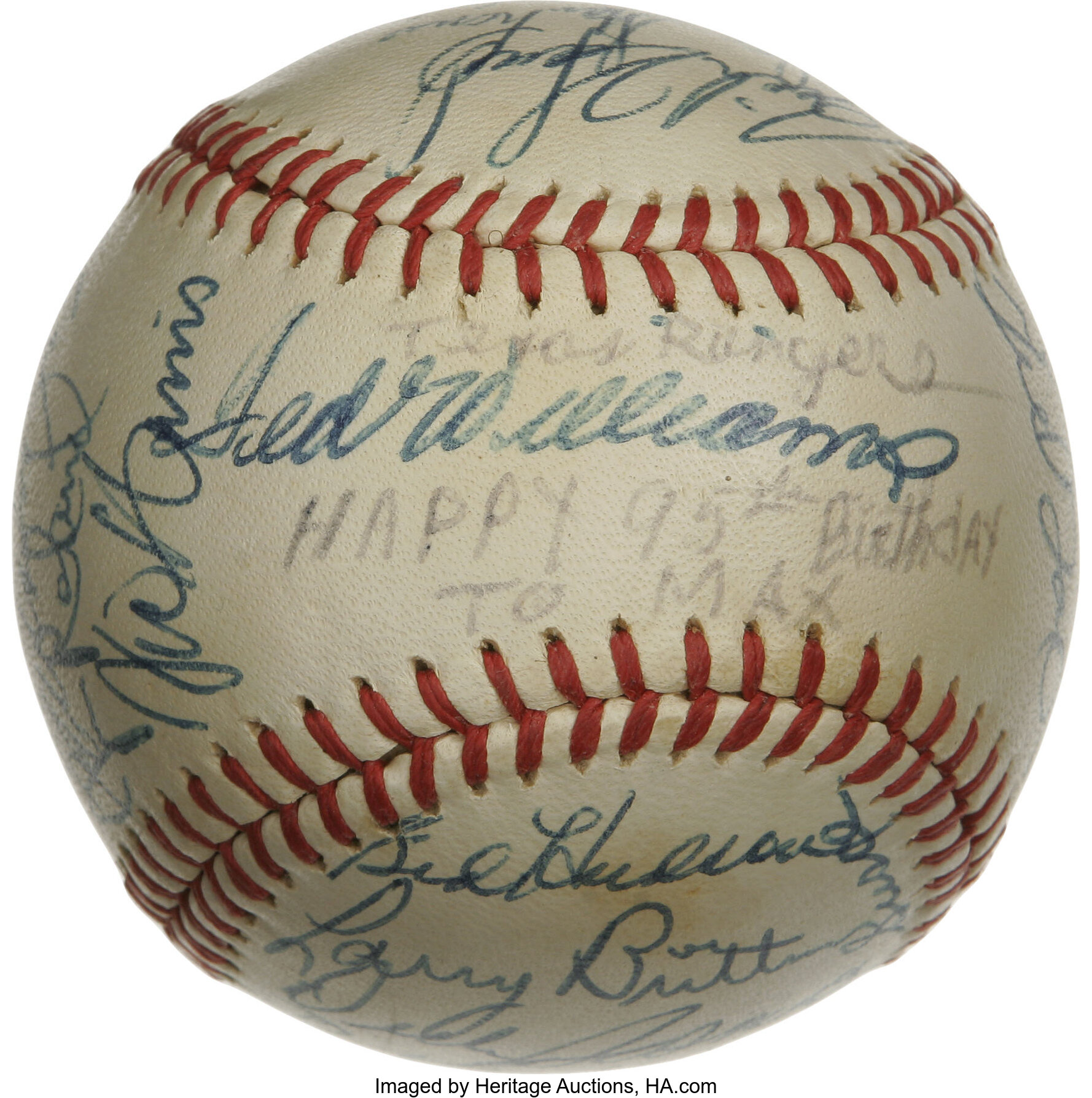 Lot Detail - 1972 Texas Rangers Team Signed American League