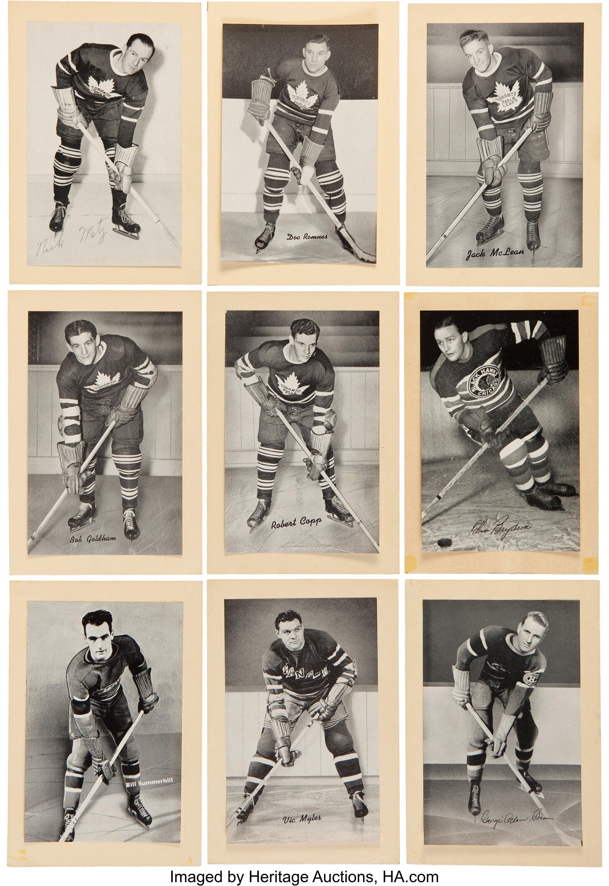 1934-43 Bee Hive Hockey Photos (Group 1) Hockey - 295 Gallery