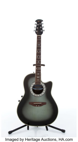 1982 Celebrity By Ovation CC57 Olive Sunburst Electric Acoustic