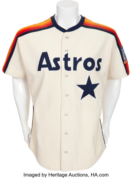 MLB Houston Astros 1990 uniform original art – Heritage Sports Art