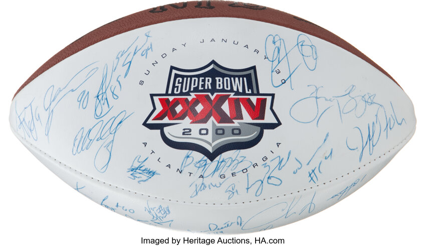 retailer buy NFL Balls Football Autographed Tennessee Titans Tennessee sale  for titans Original autographed ball 