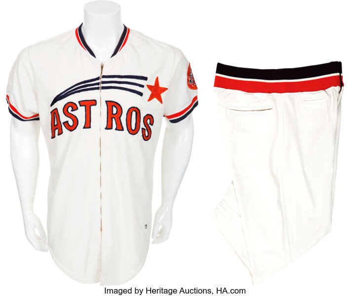 1973 Leo Durocher Game Worn Houston Astros Uniform. Baseball, Lot  #80960