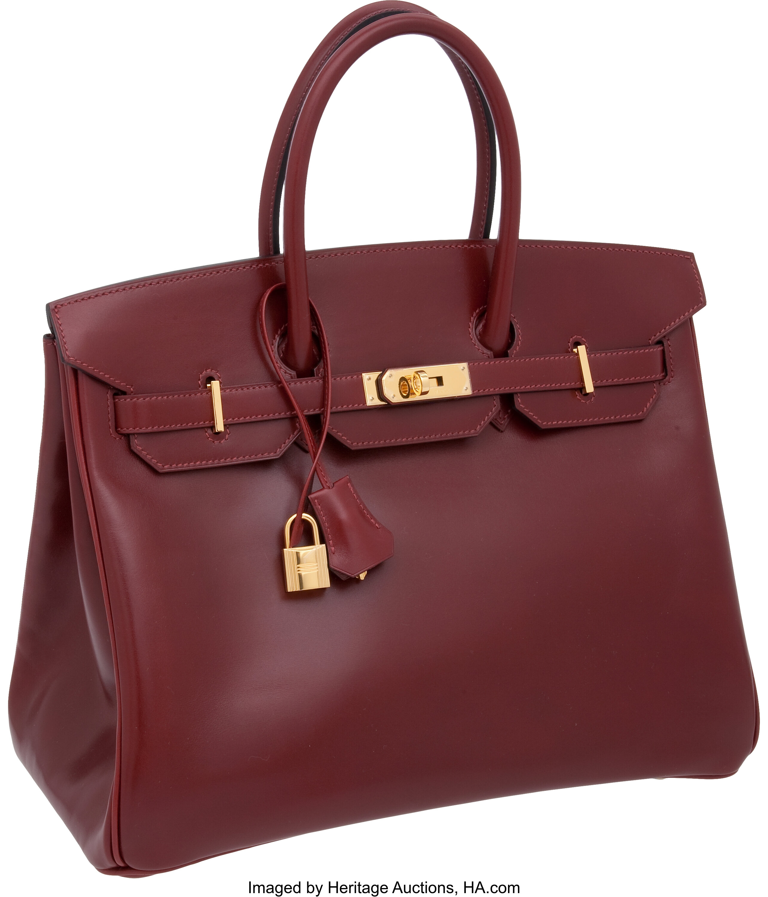 HERMÈS Birkin Box Leather Exterior Bags & Handbags for Women for