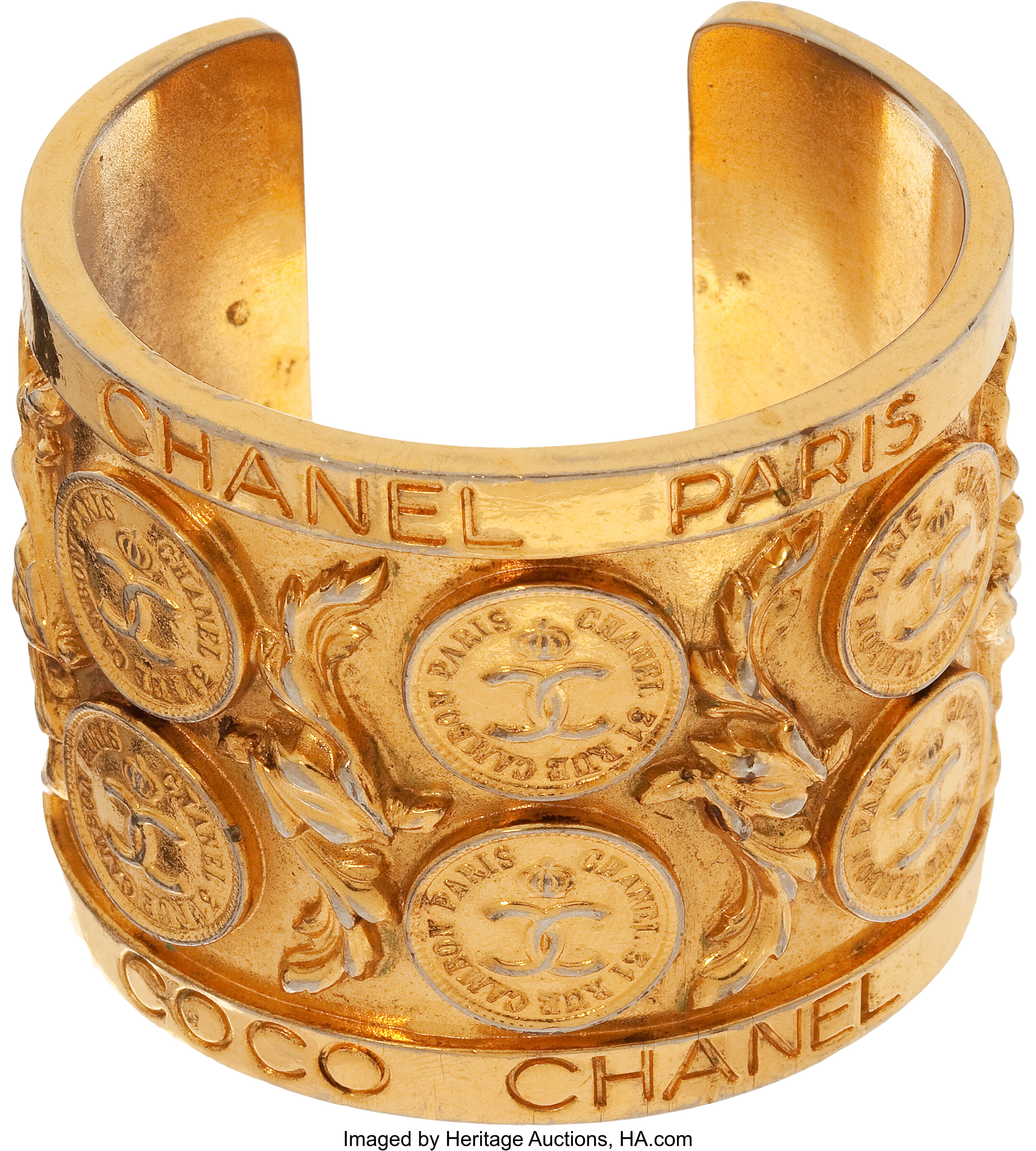 Chanel on sale coin bracelet