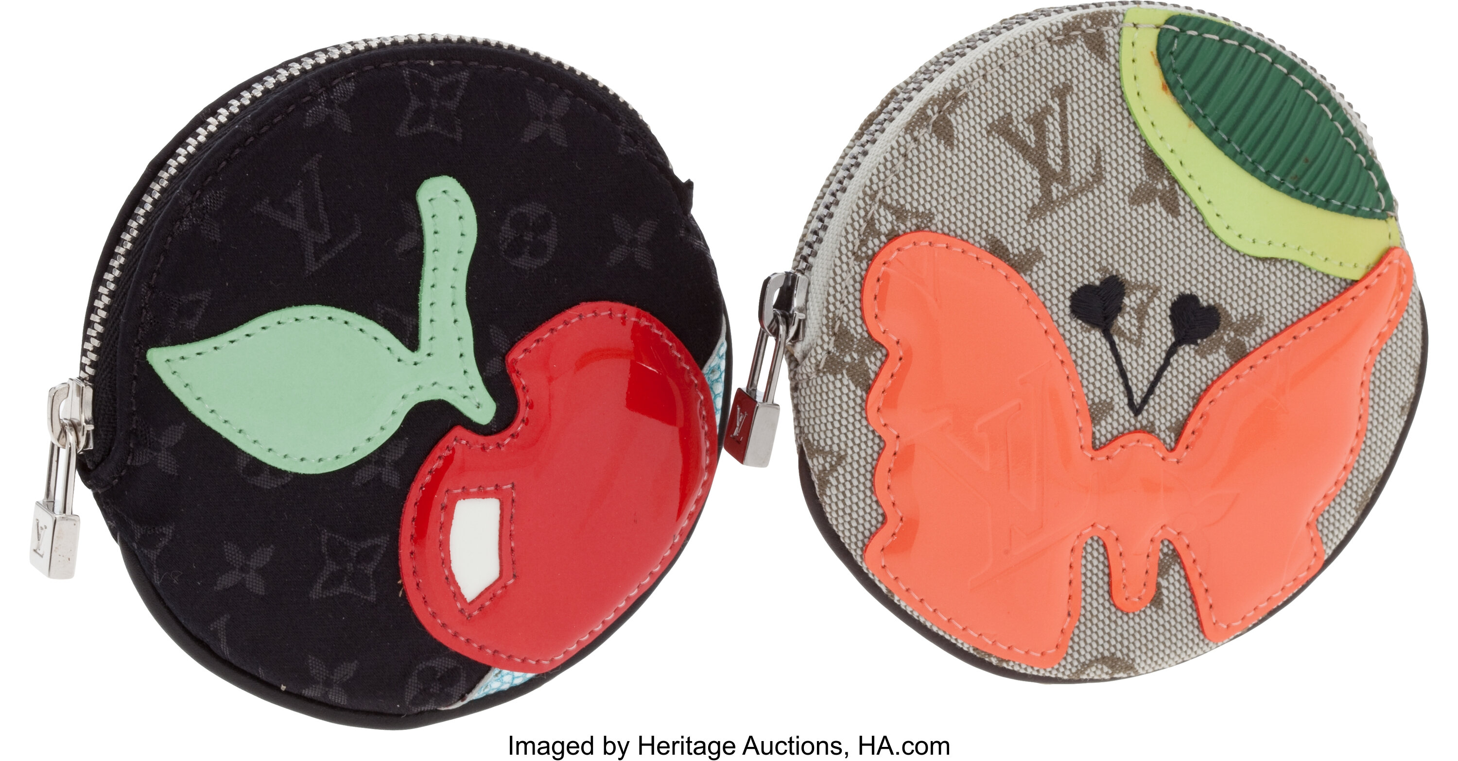 Louis Vuitton Monogram Conte de Fees Butterfly Porte-Monnaie Coin