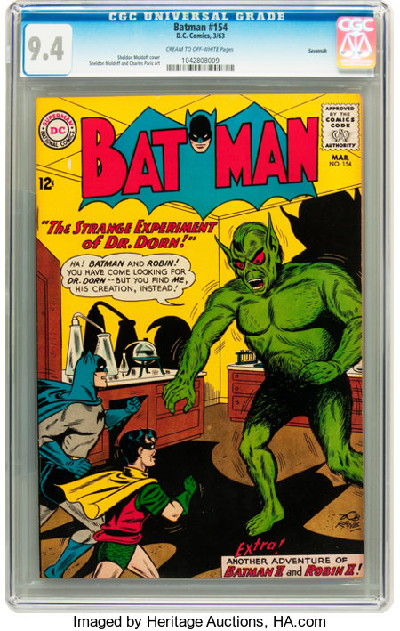 How Much Is Batman #154 Worth? Browse Comic Prices | Heritage Auctions