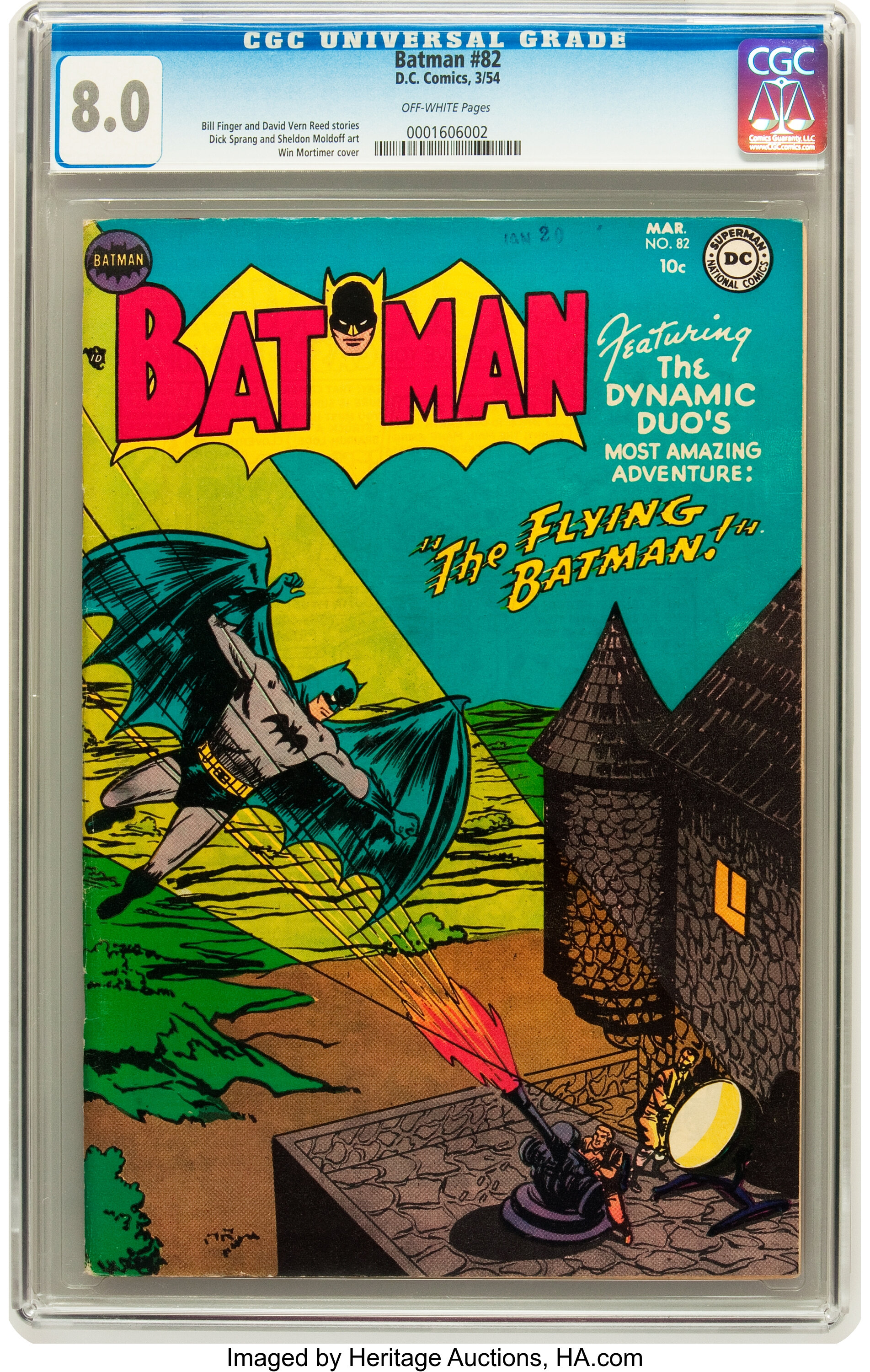 Batman #82 (DC, 1954) CGC VF  Off-white pages.... Golden Age | Lot  #93418 | Heritage Auctions