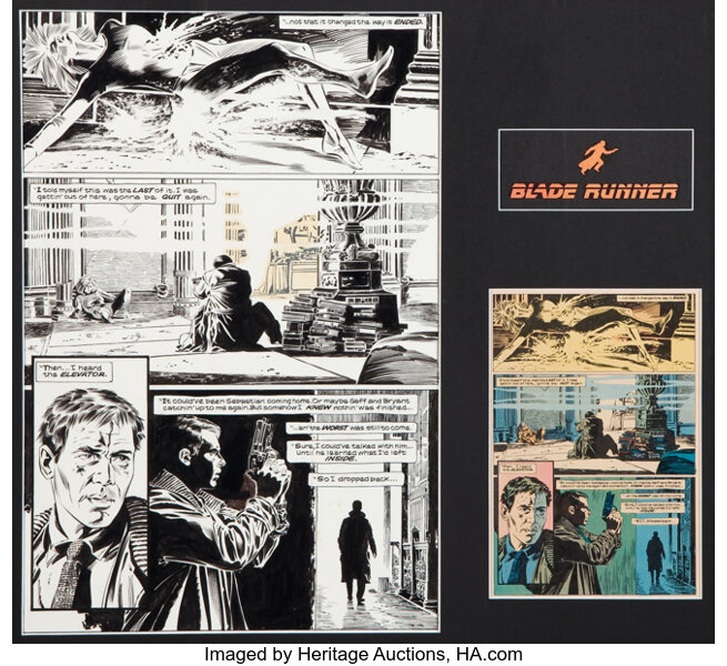 Al Williamson Blade Runner - Marvel Super Special page 38 Original