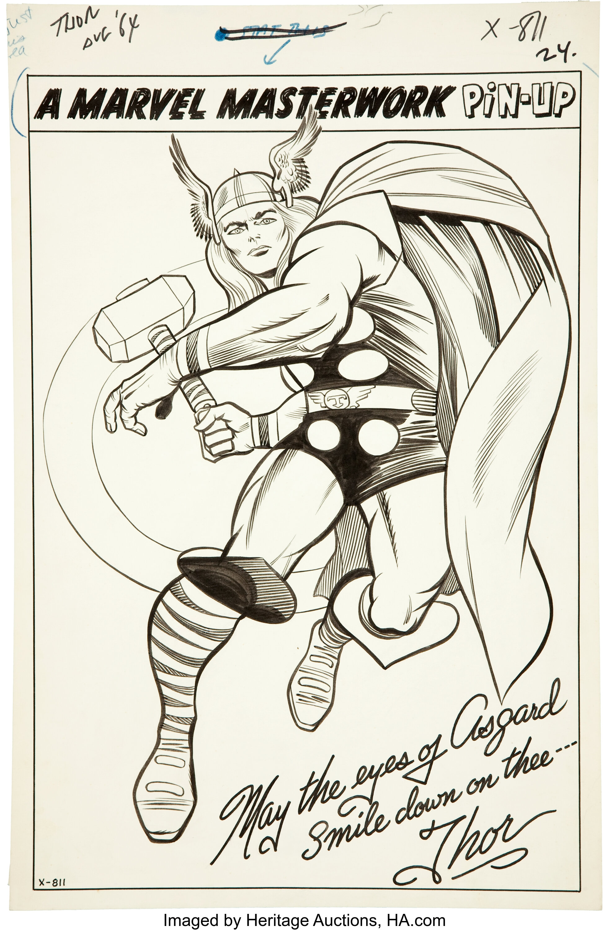 jack kirby thor art