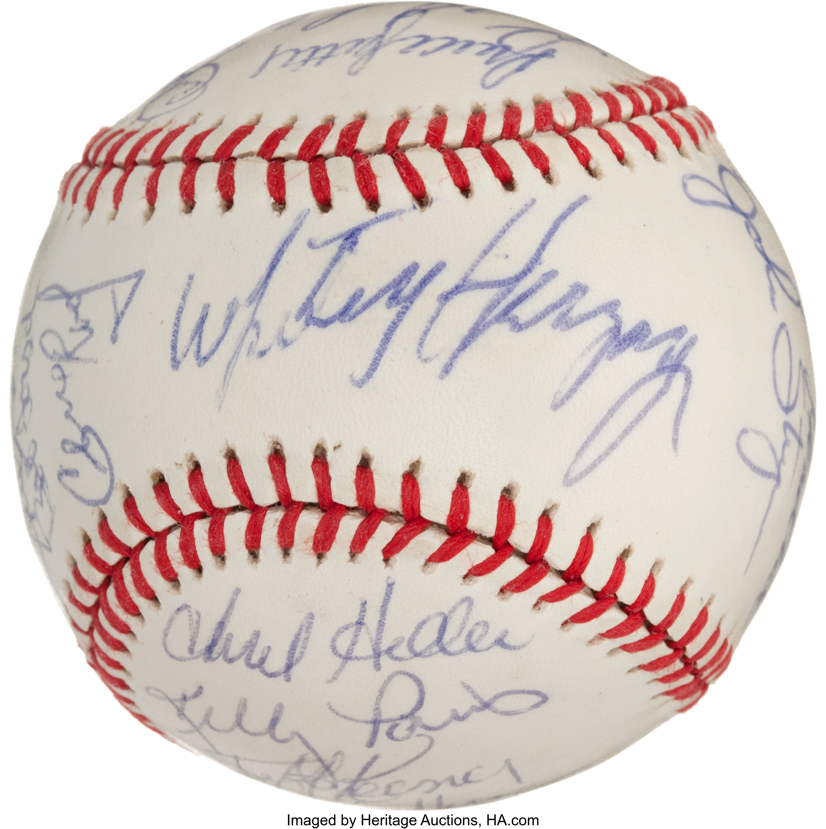 1982 St. Louis Cardinals Team Signed Baseball (26 Signatures) - | Lot #43099 | Heritage Auctions