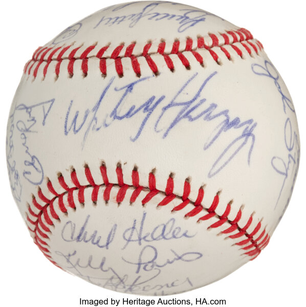 St. Louis Cardinals Autographed Baseball Memorabilia