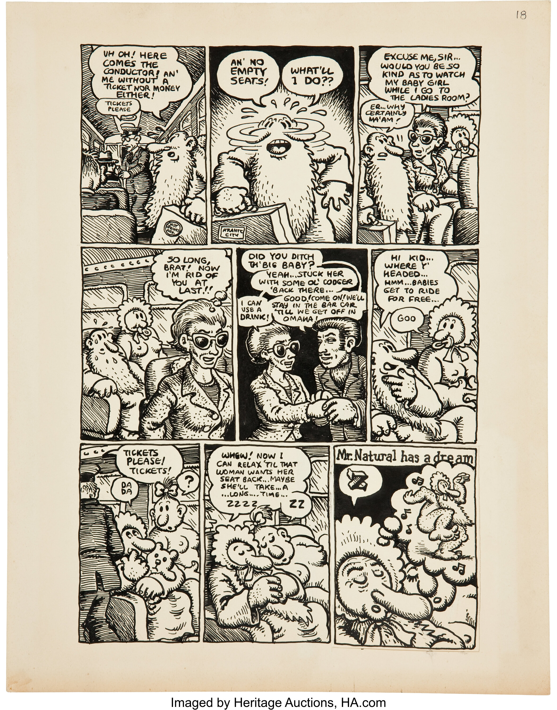 Robert Crumb Mr. Natural #1 