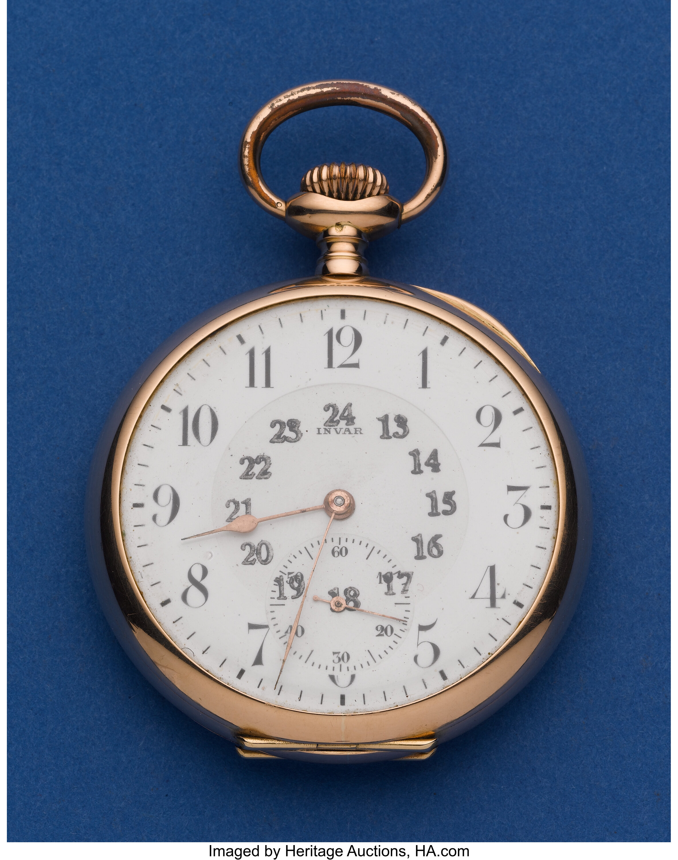 Invar pocket watch sale