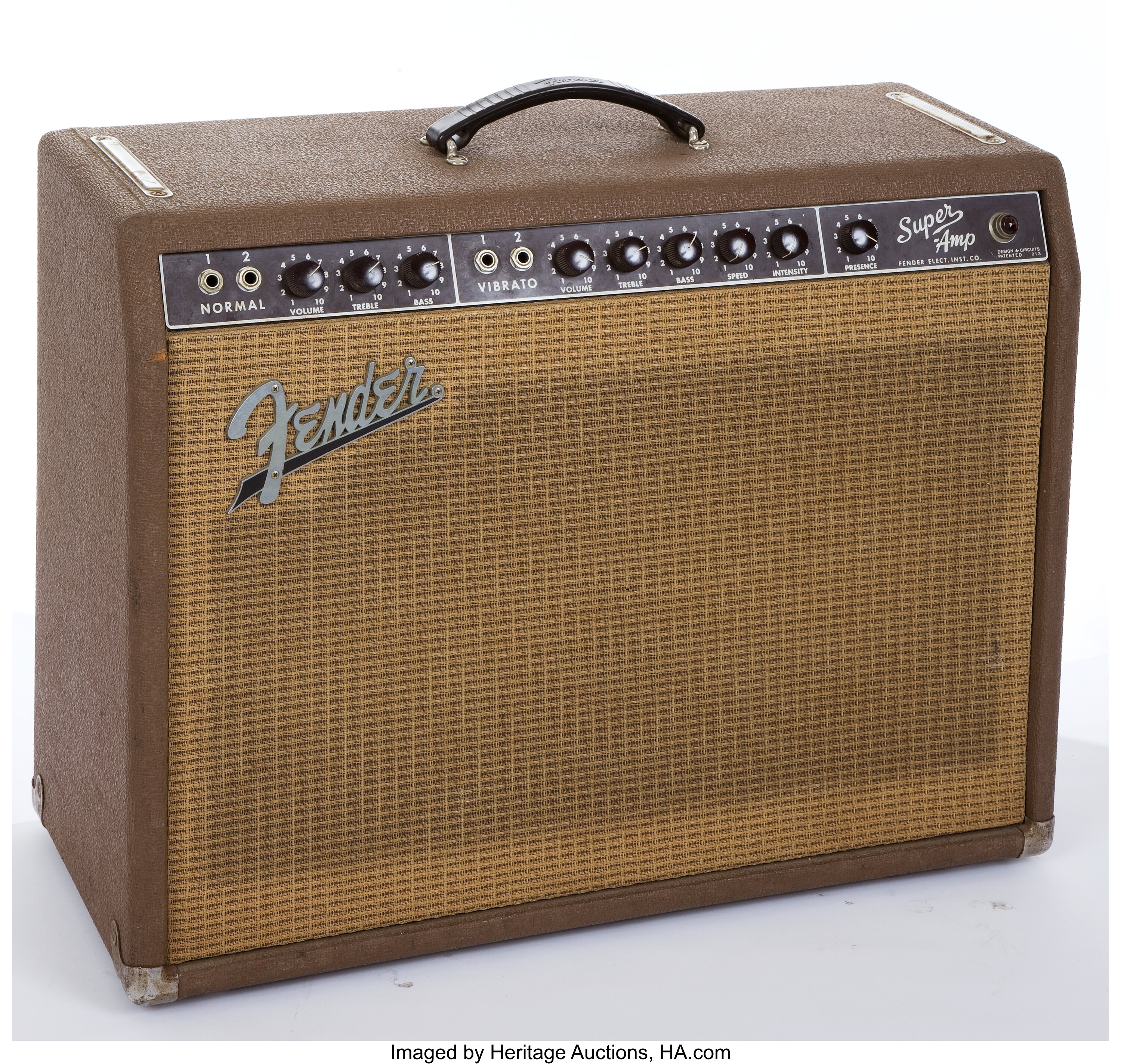 Fender Style Rough Brown Tolex / 54'' W 