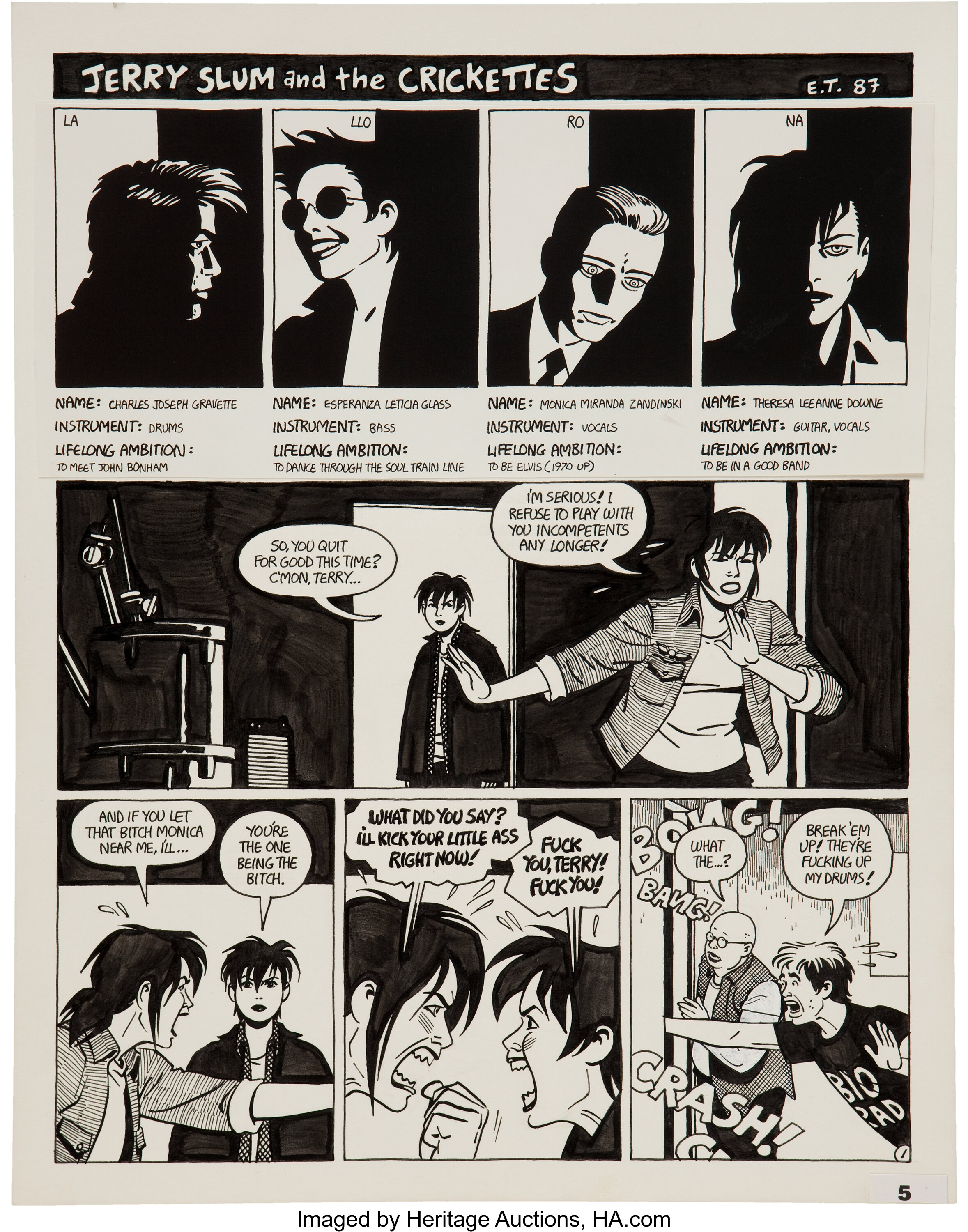 Love and Rockets 17 VF+ 24