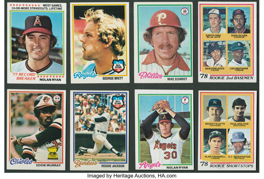 1978 TOPPS COMPLETE BASEBALL CARD SET (726) EDDIE MURRAY, PAUL MOLITOR,  JACK MORRIS ROOKIE YEAR HOF for Sale in Montebello, CA - OfferUp