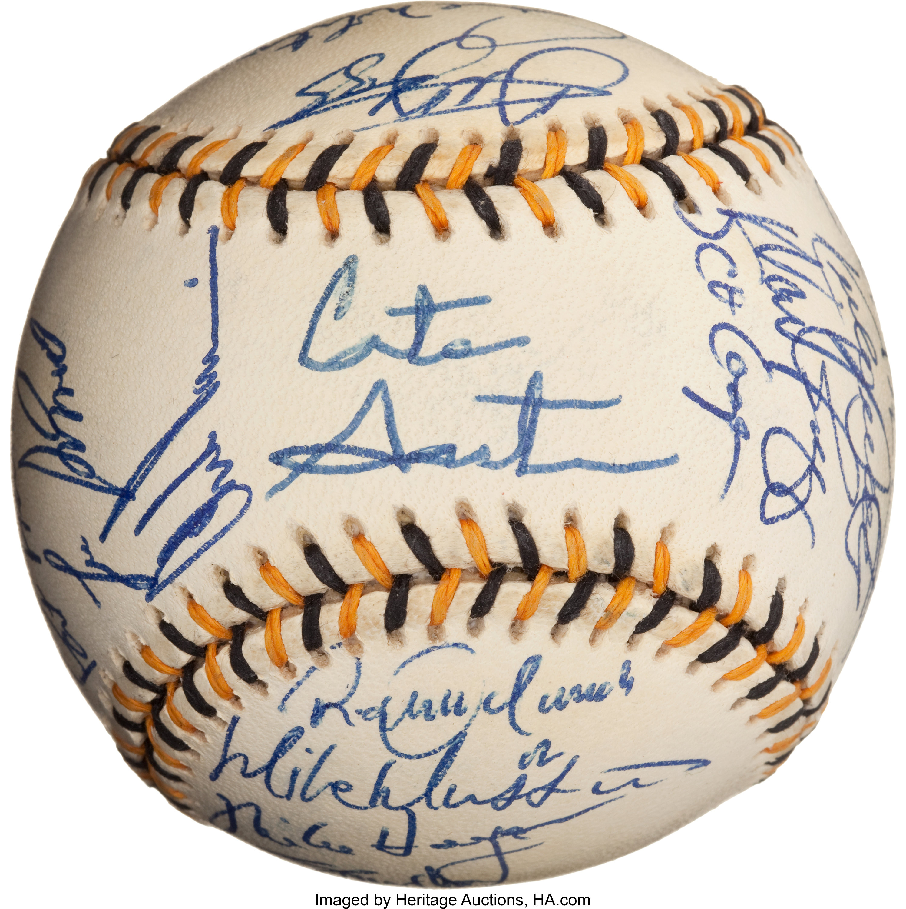 1994 MLB All-Star Baseball Signed by (32) All-Stars with Tony