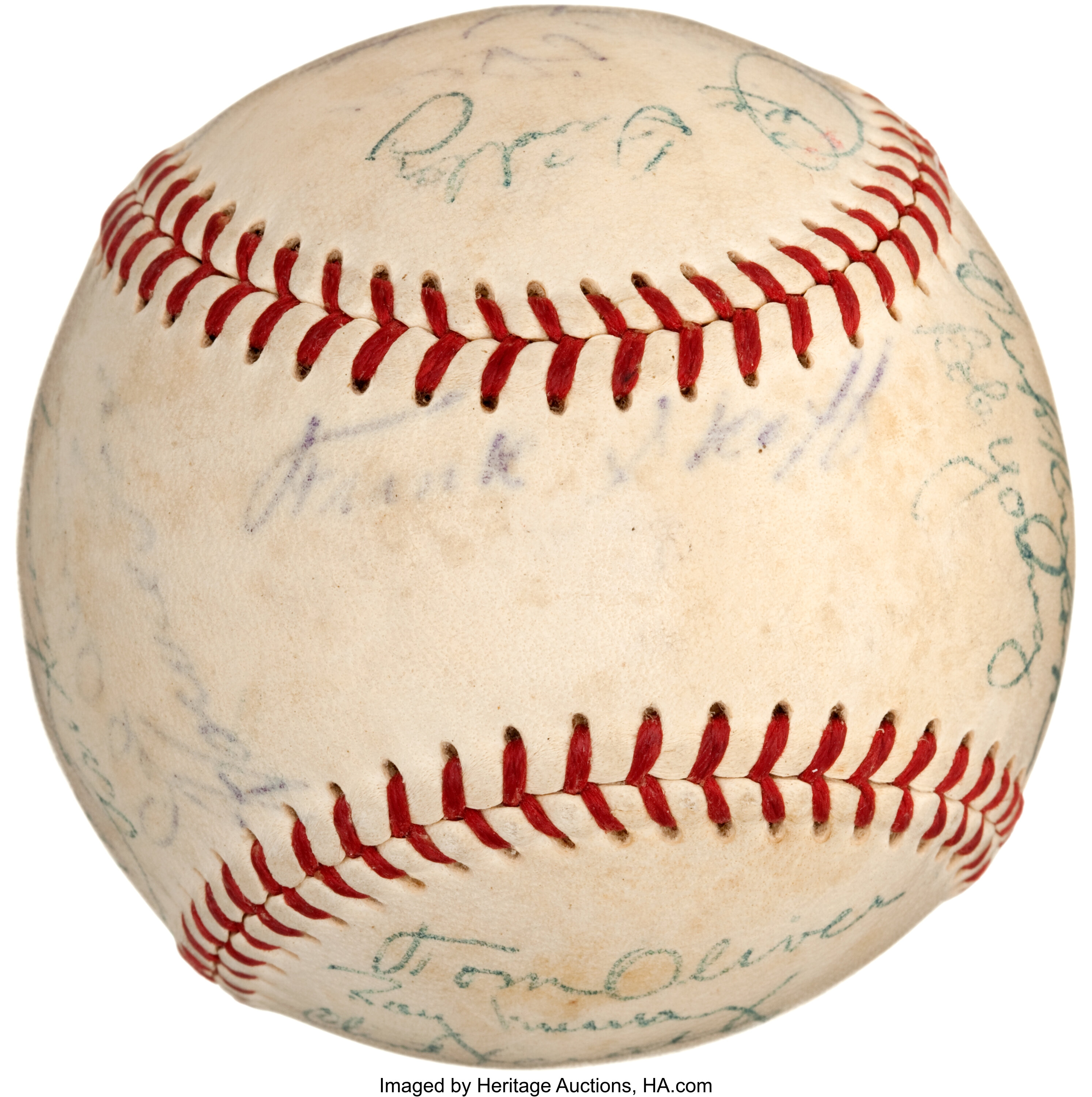 Sold at Auction: 1954 Baltimore Orioles professional model sample