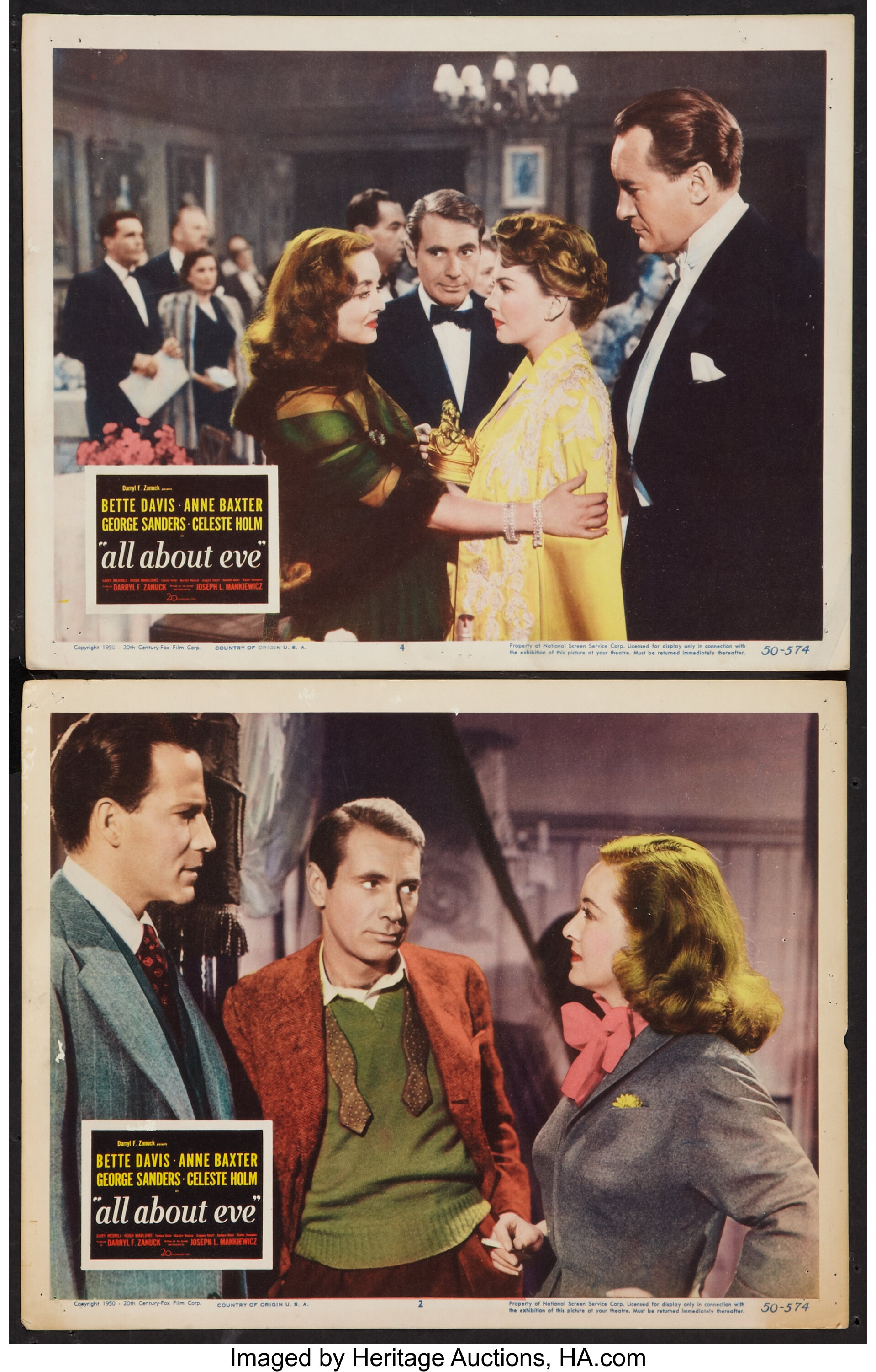 bette davis all about eve color