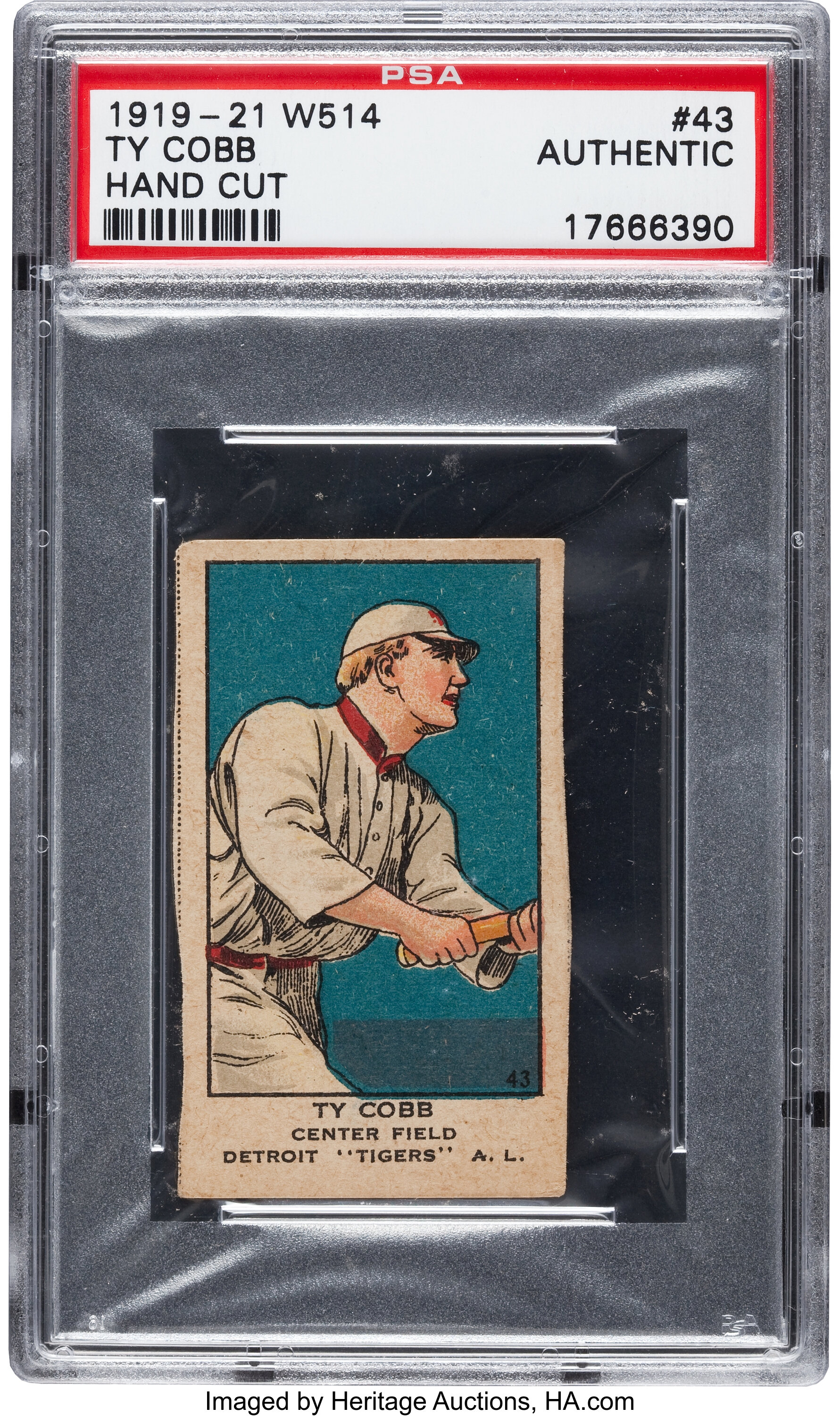 Ty Cobb and Detroit Tigers- Sports Card and Sports Memorabilia Auctions