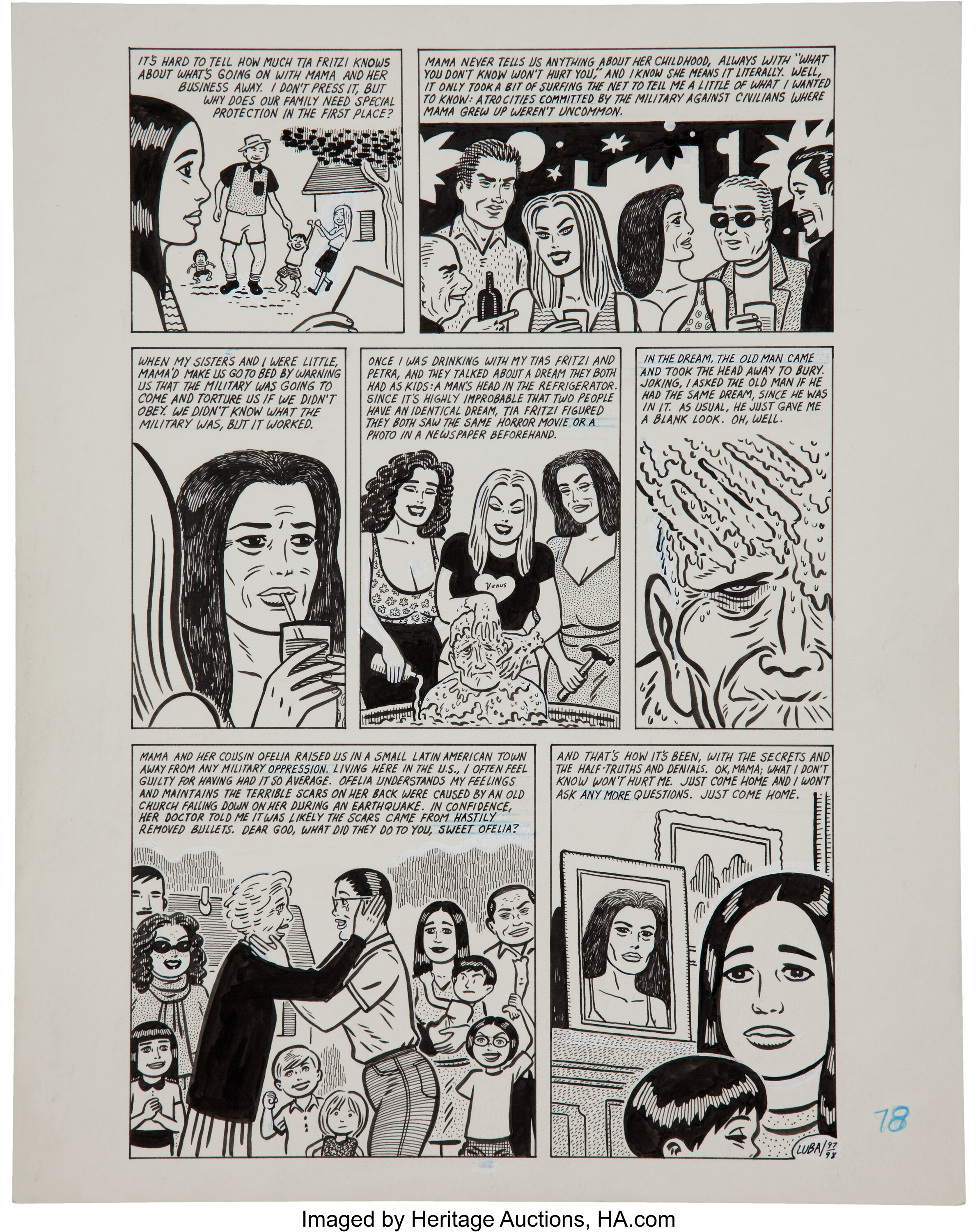 love you luba  Love and rockets, Comics love, Comic illustration