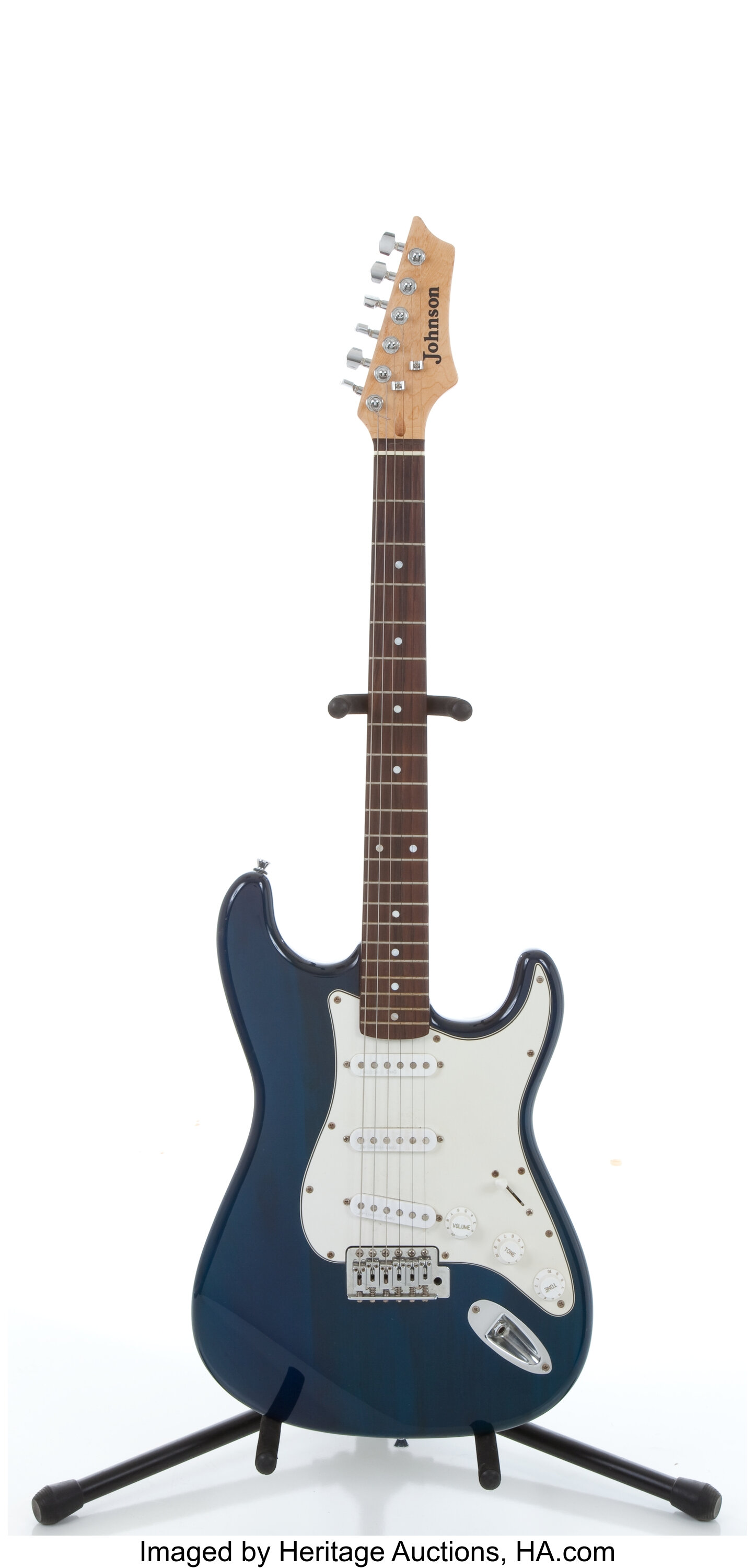 Johnson 2024 blue guitar