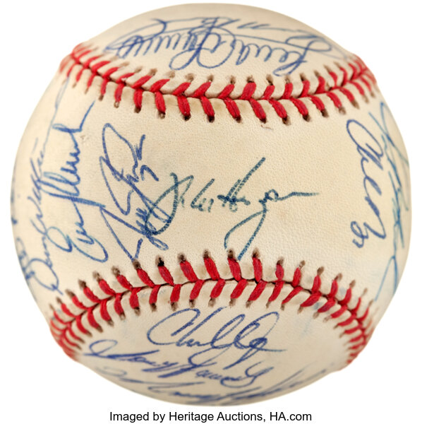 1997 Philadelphia Phillies Team Signed Official National League