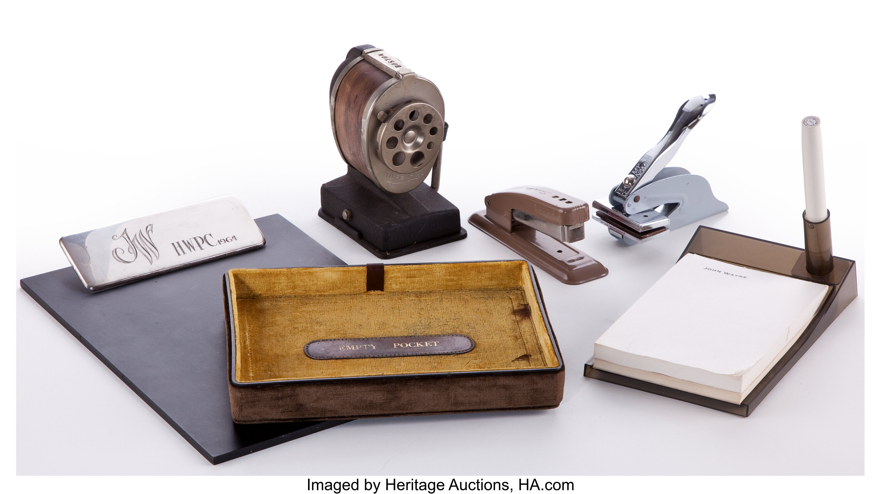 A Group Of Desk Accessories 1950s 1960s Total 6 Items