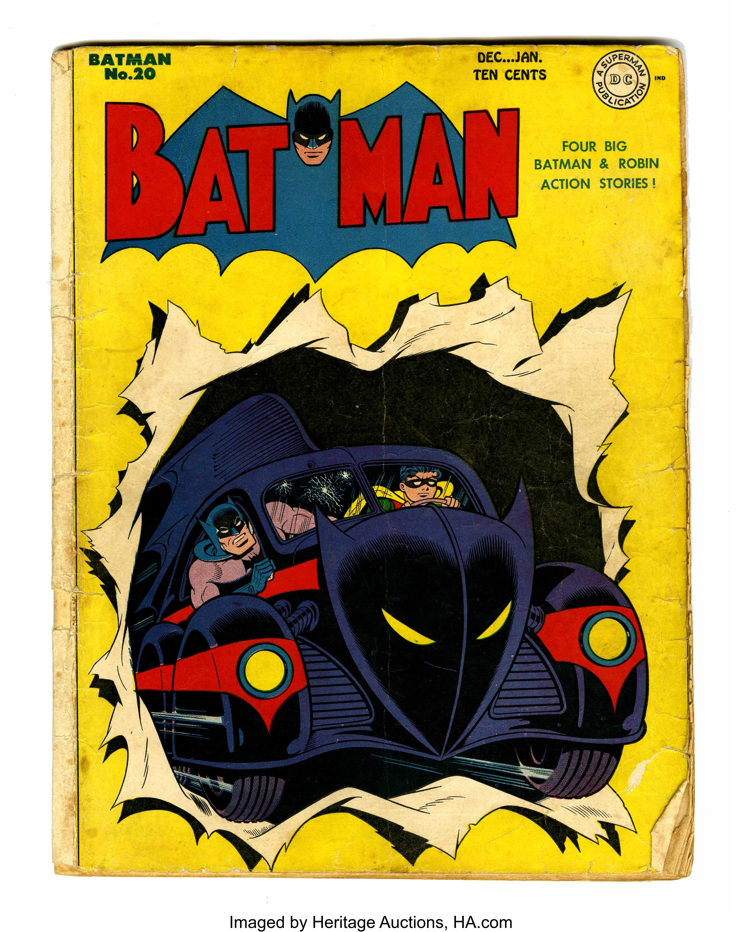 Batman #20 (DC, 1943) Condition: PR.... Golden Age (1938-1955) | Lot ...