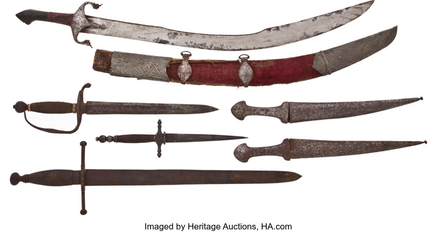 ancient persians weapons