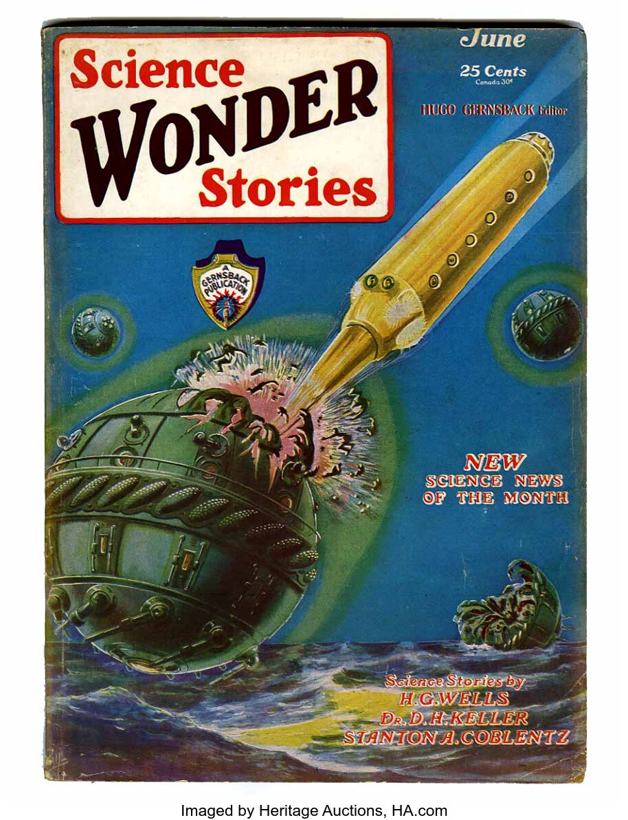 Science Wonder Stories V1 1 Stellar Publishing 1929 Condition Lot 129 Heritage Auctions