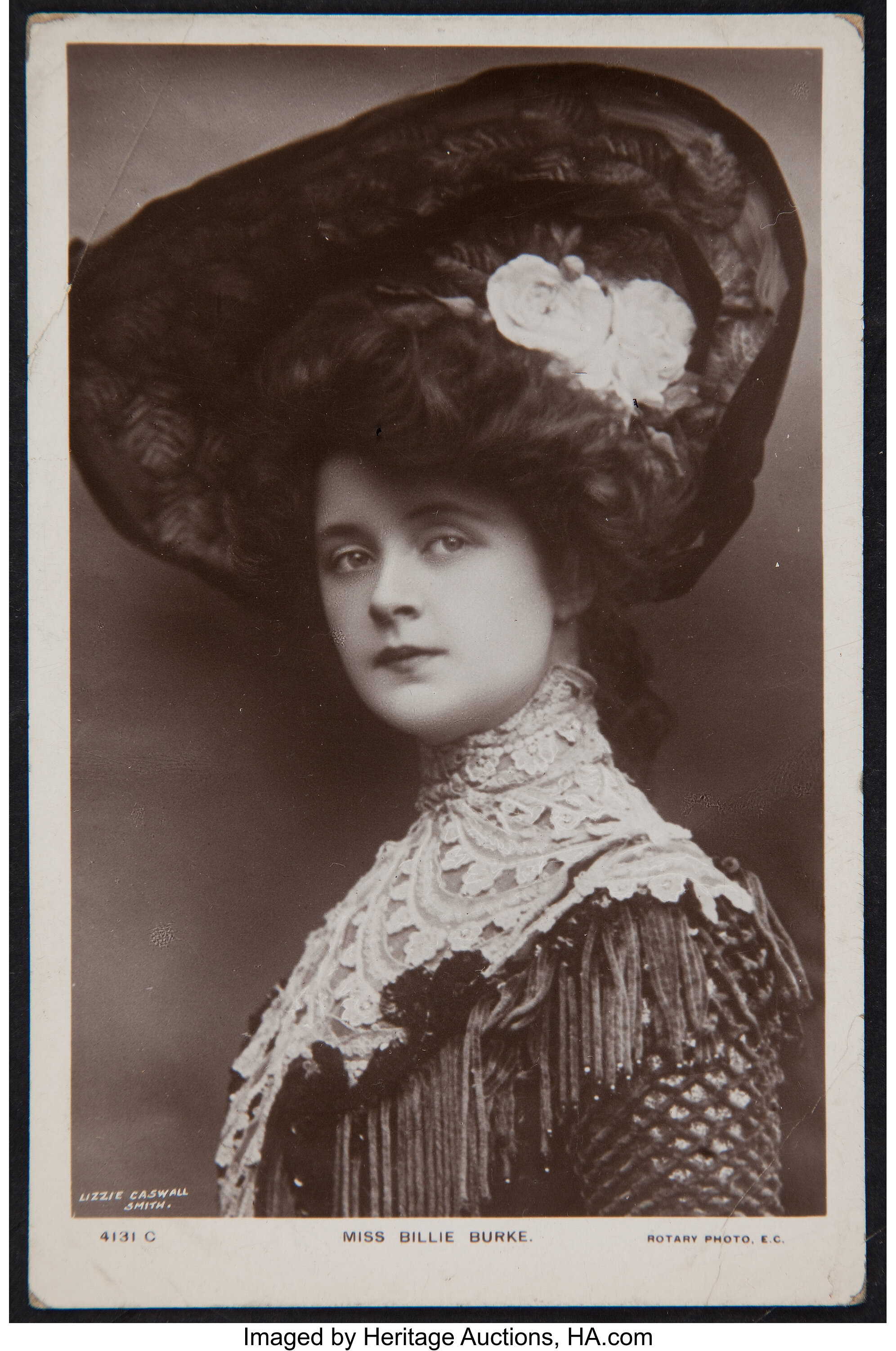 Billie Burke (1905-1910s). British Photo Postcards (4) (3.5