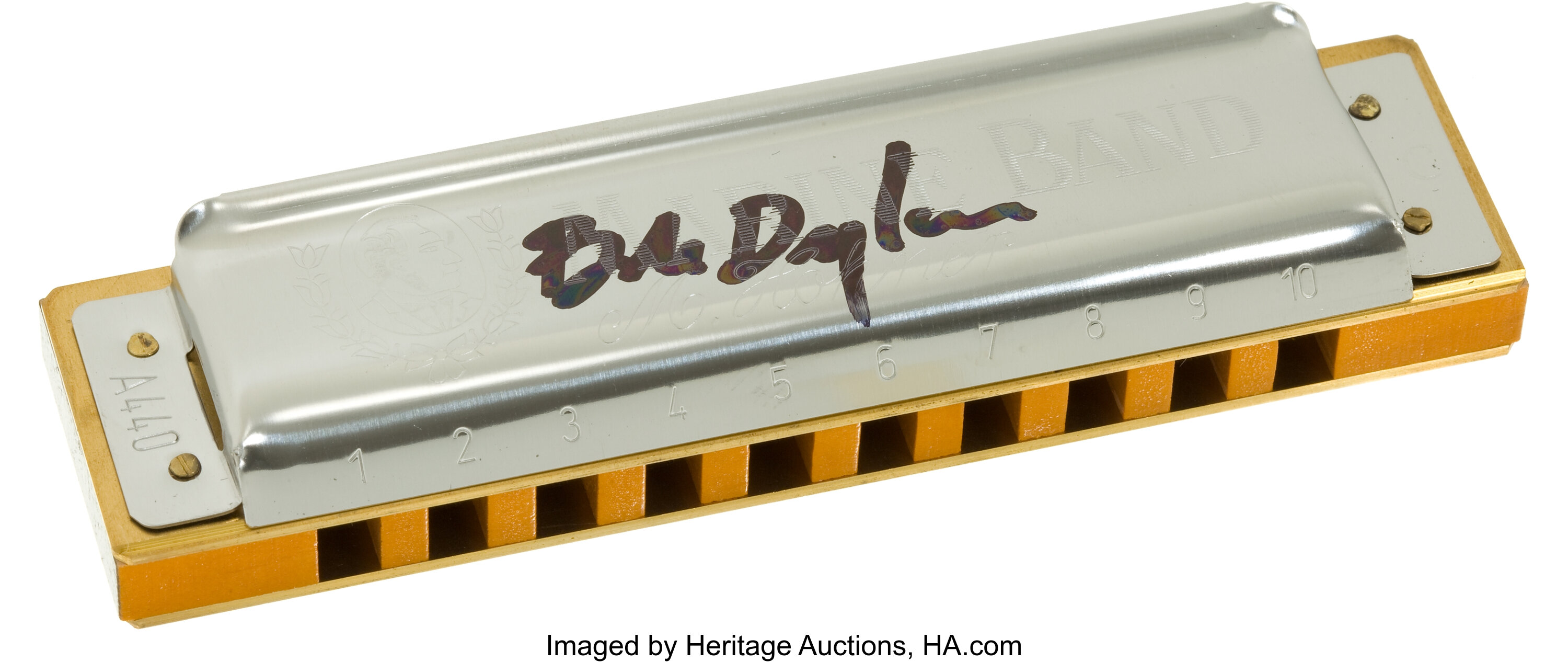 Bob dylan signature deals harmonica