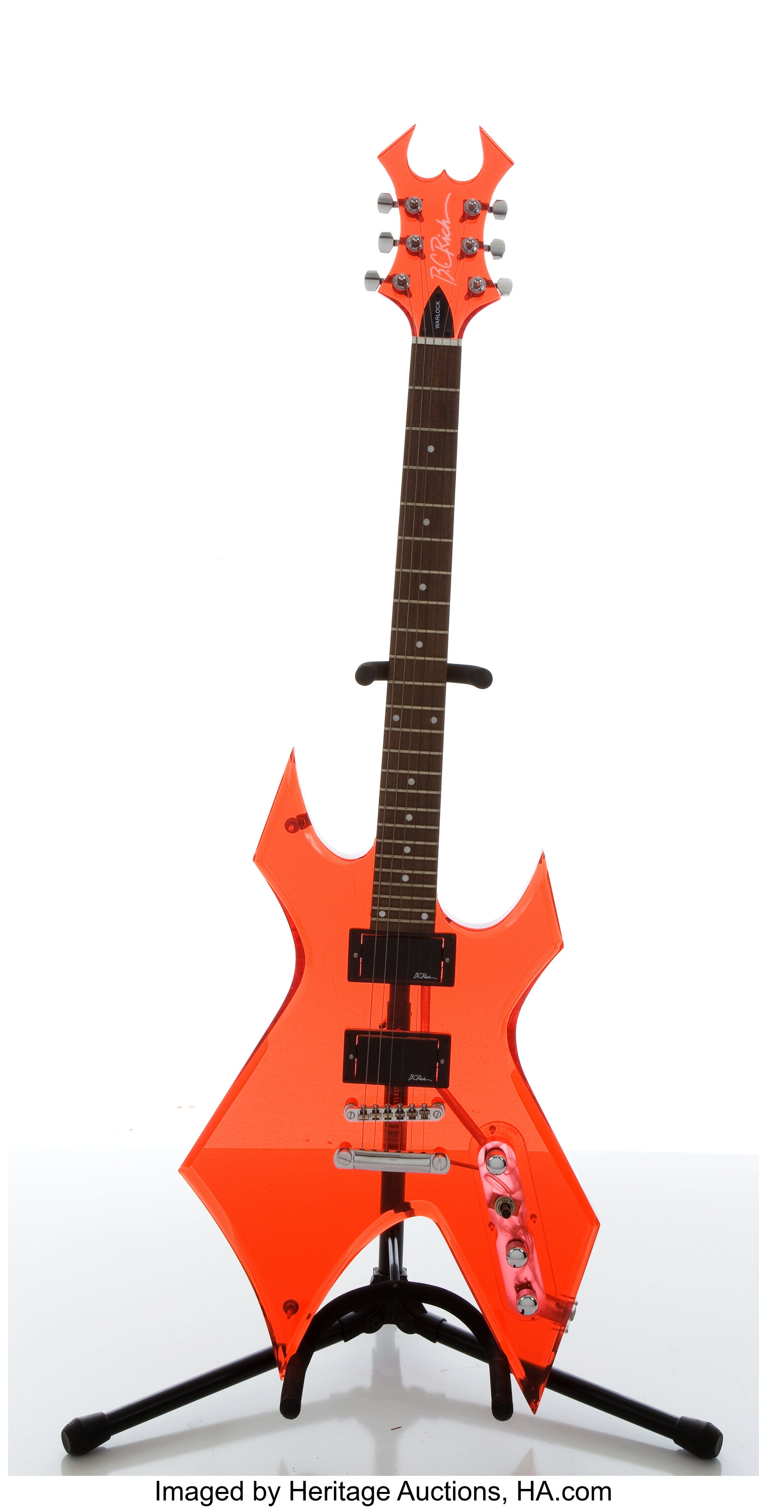 B.C. Rich Warlock Lucite Solid Body Electric Guitar #F902972... | Lot #84107 | Heritage Auctions