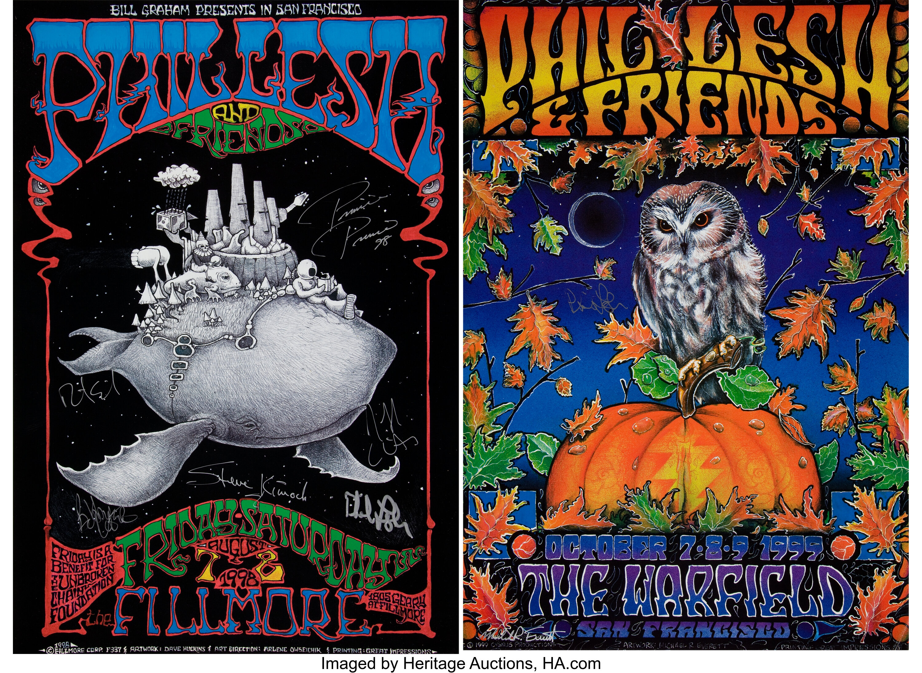 Michael Everett Phil Lesh & Friends Poster