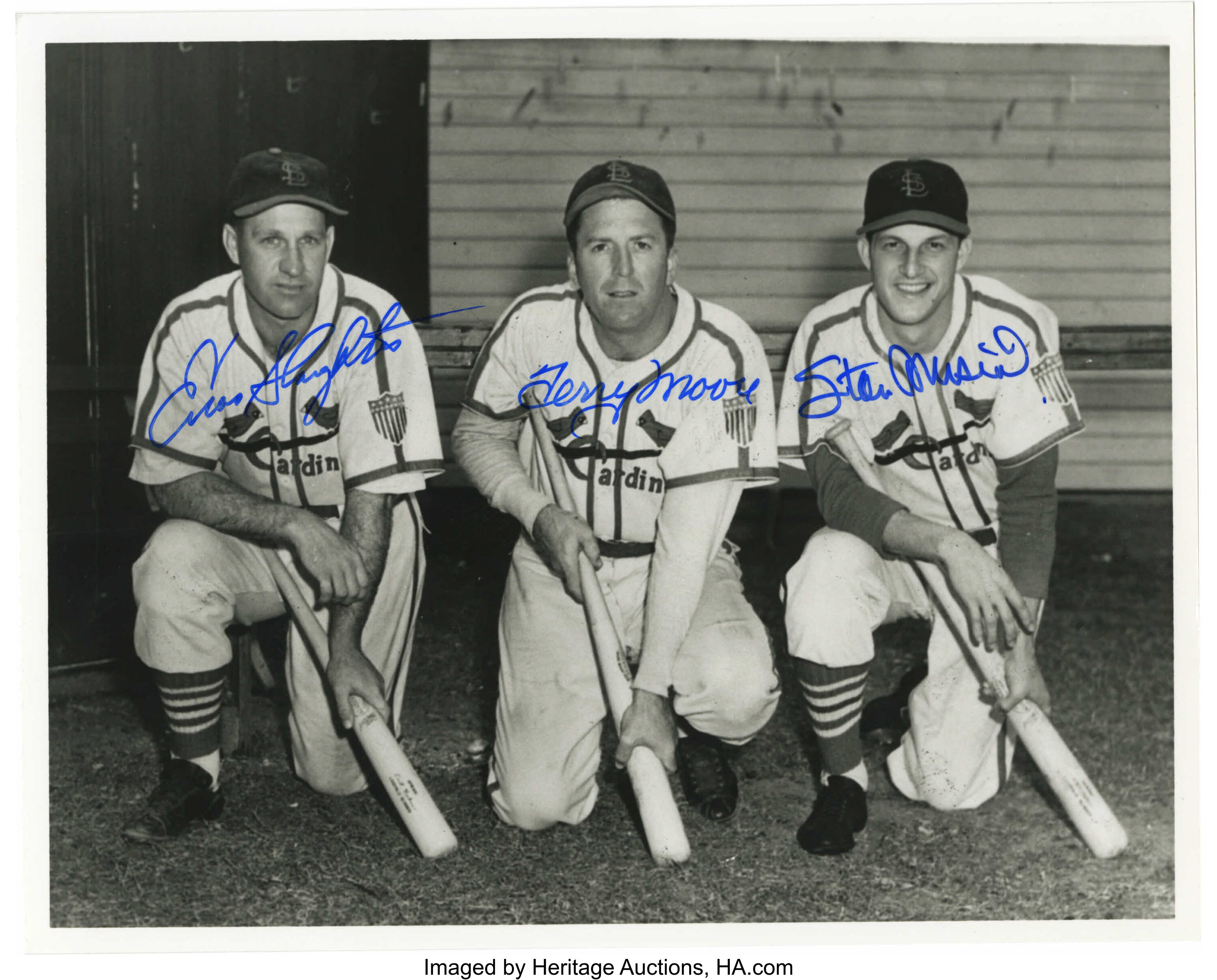 Sold at Auction: Stan Musial Signed 8x10 Photo