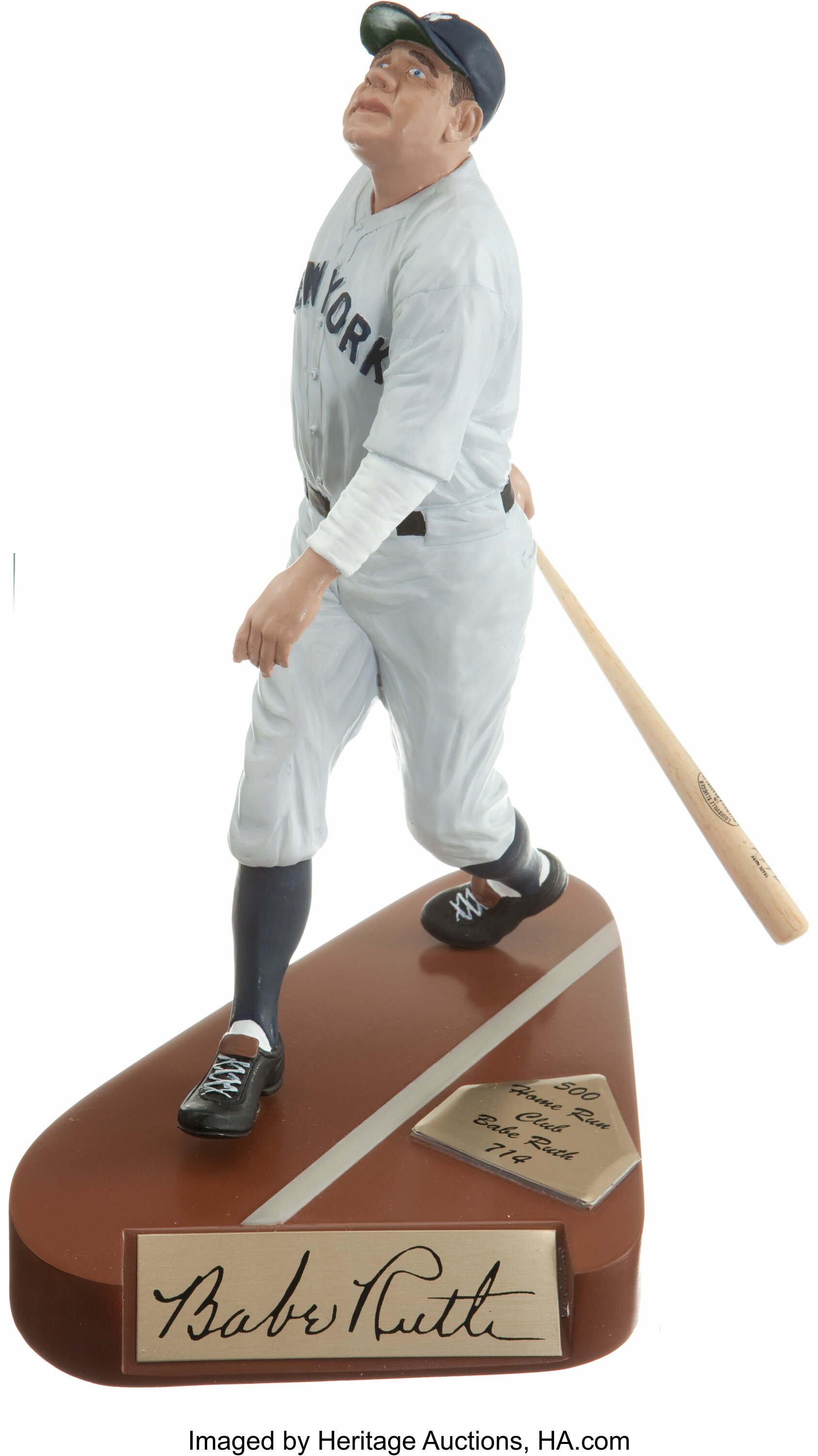 1972 Babe Ruth Ceramic Statue. Baseball Collectibles Others