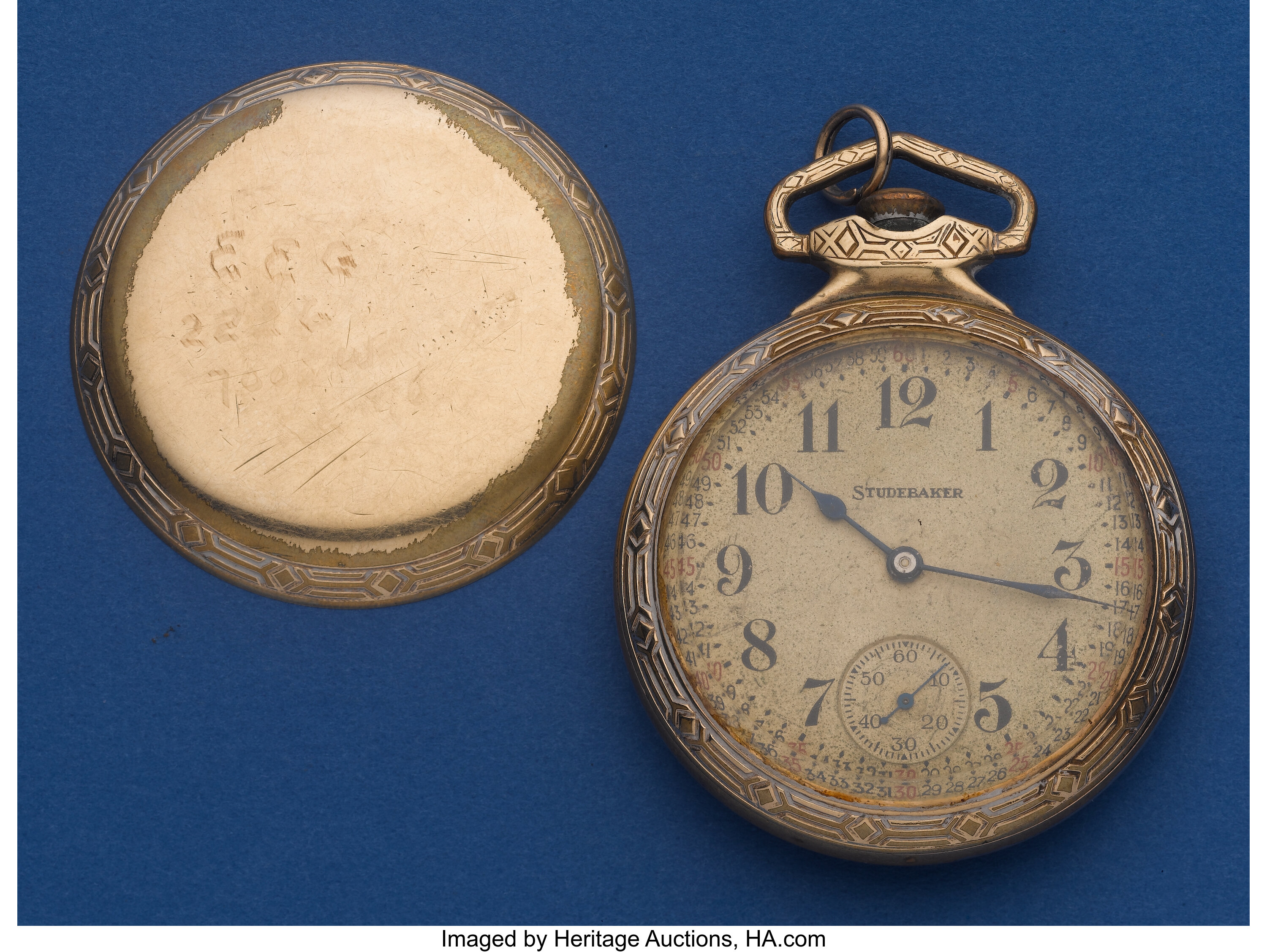 Studebaker pocket watch sale