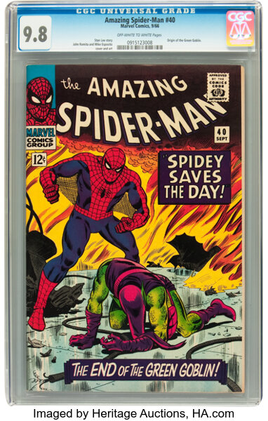 Sold at Auction: The Amazing Spider-Man No. 39. Marvel, ca. 1966. PGX 6.5  gr