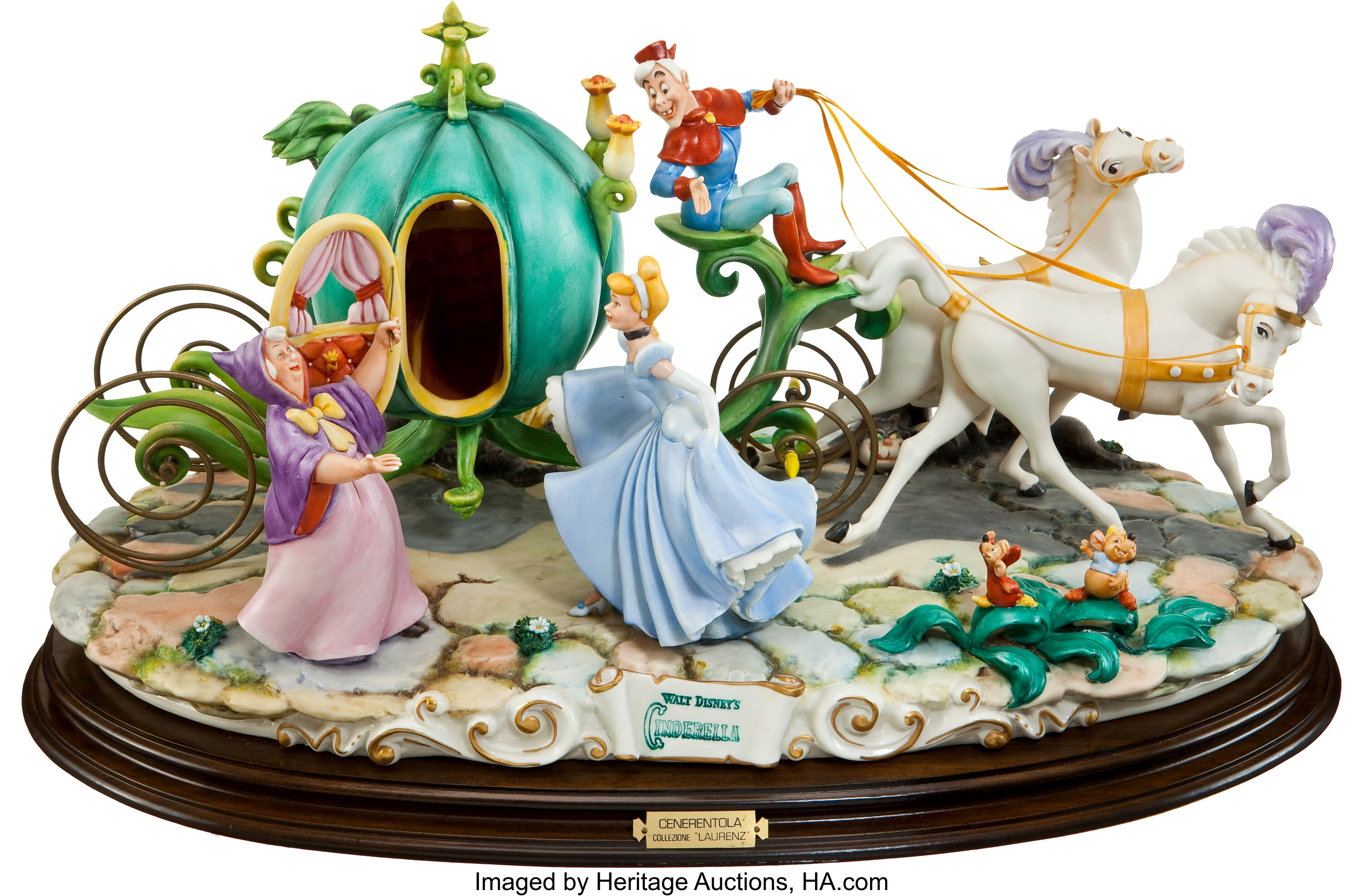 lenox disney cinderella's enchanted coach figurine